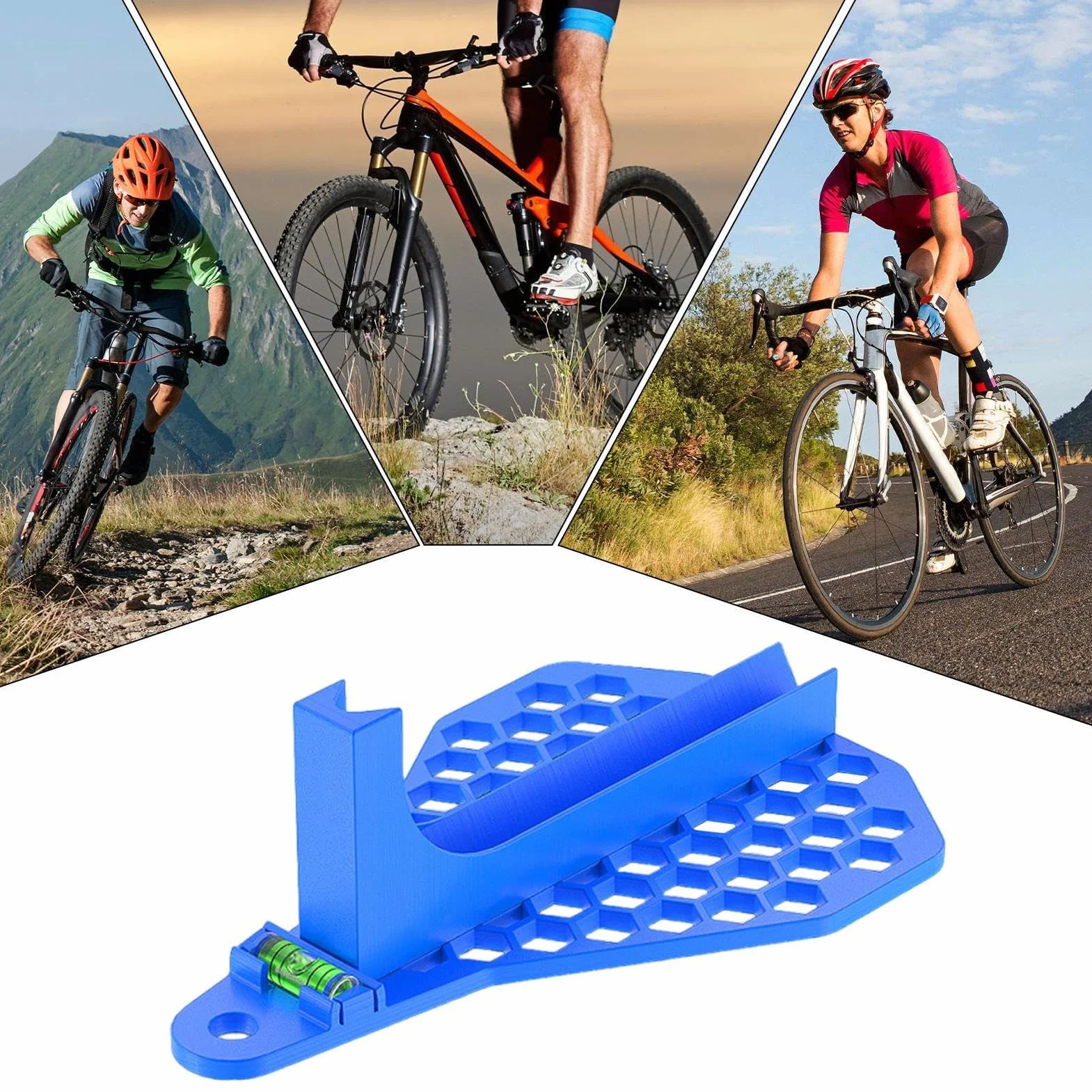 Strumento Di Regolazione Posizione Sella Bici - Dispositivo Misurazione Altezza Sella - Accessori Comfort per Ciclisti