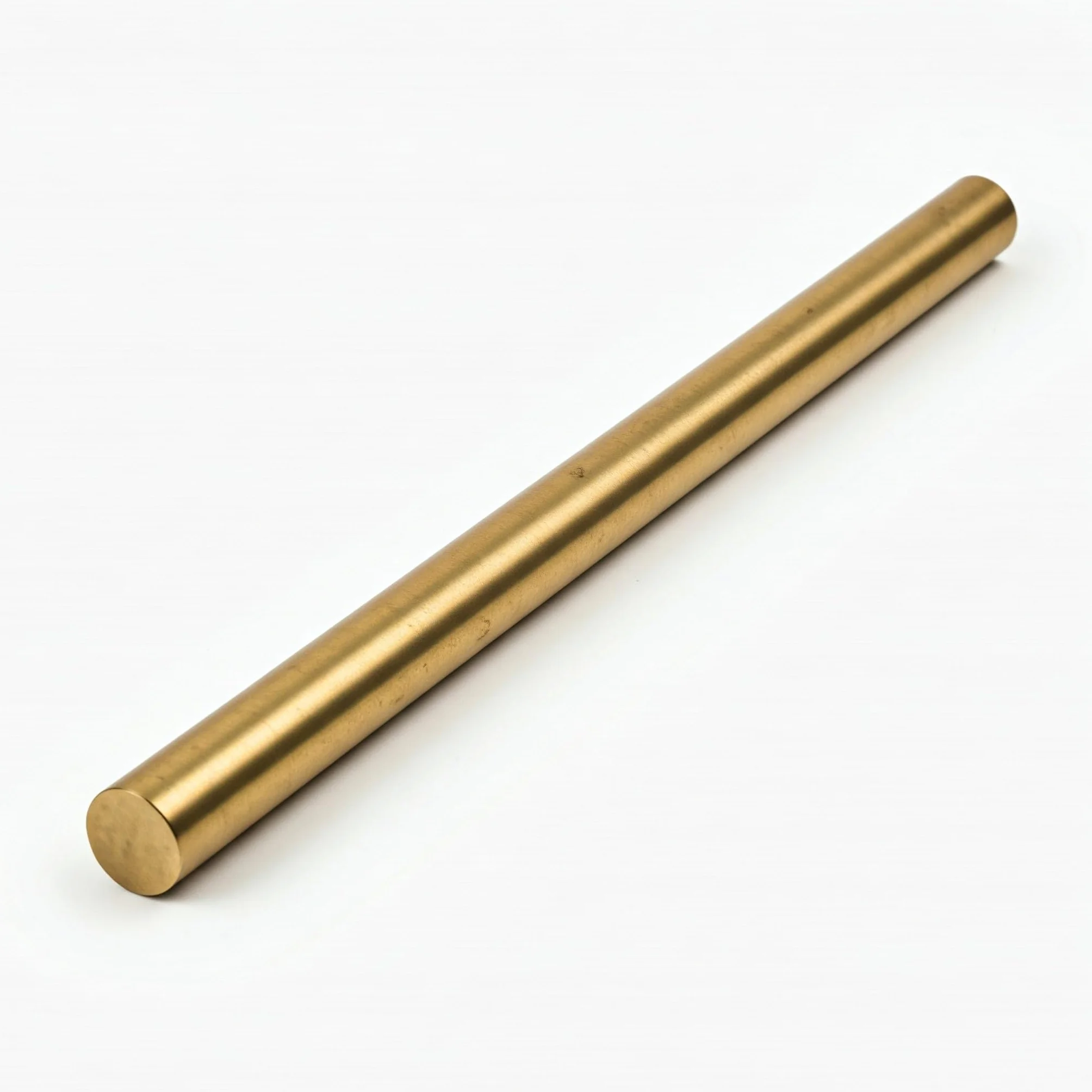 Barra Tonda Liscia In Ottone Da 6 mm a 20mm in Diverse Lunghezze (D6X1000mm)