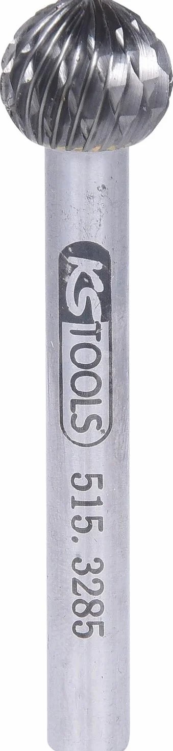 KS Tools 515.3285 Fresa Sferica HM, Forma D