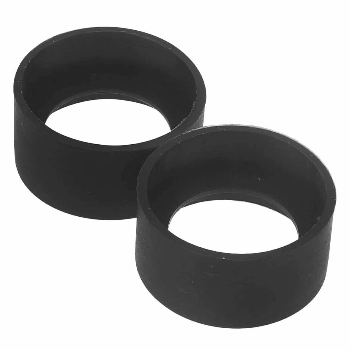 PartyKindom Coprioculare Ampia Microscopio e 2 Gomma Pezzi Nera per Compatibilità da 36-38mm Materiale Morbido per Microscopio Stereo in Laboratorio