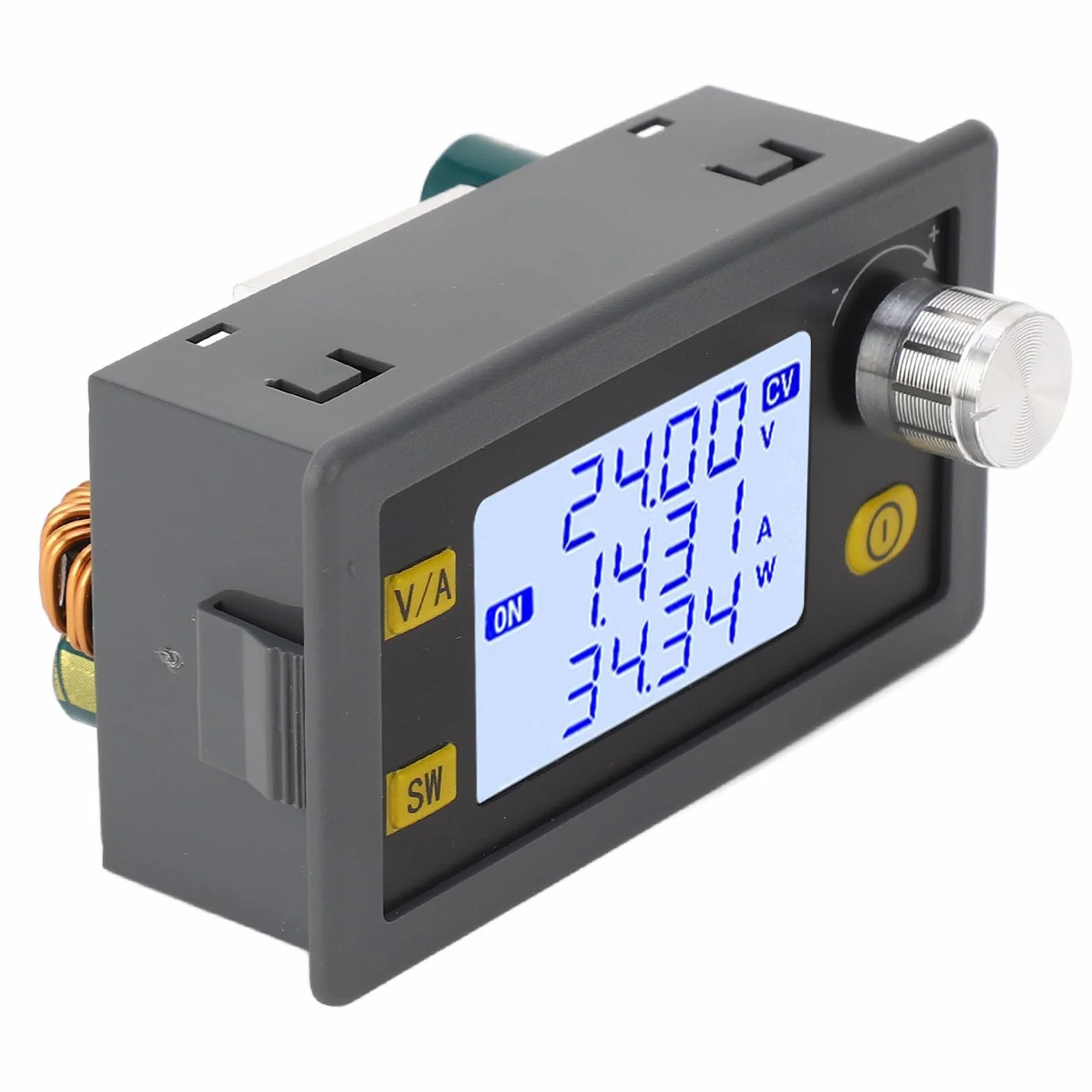 Convertitore Buck Boost CC Regolatore di Tensione Regolabile, 0,6-30 V 4a Alimentatore Step Up Down Trasformatore Buck Boost Convertitore di Tensione Convertitore Step Up Down di Tensione Per Veicoli