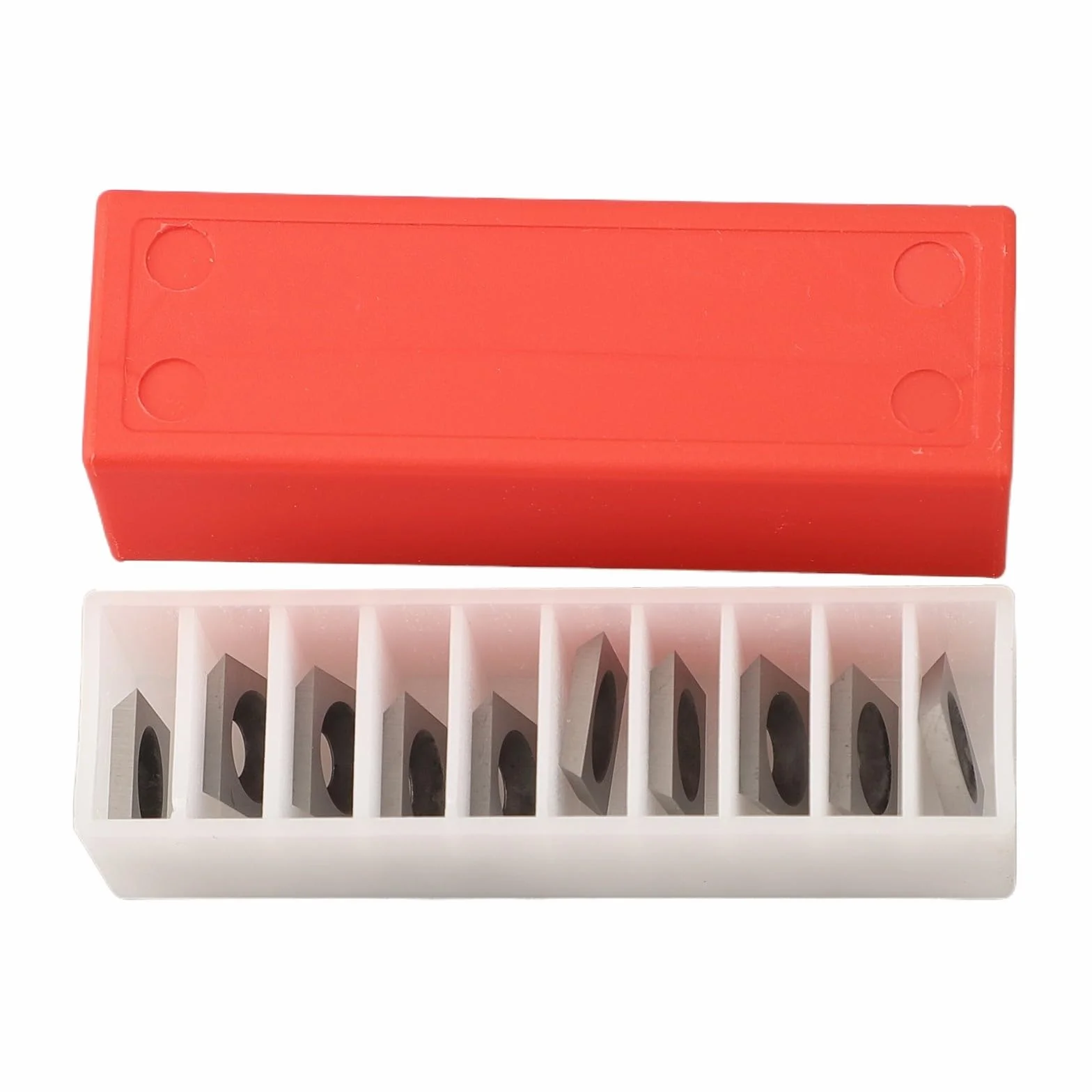 Inserti quadrati in carburo 11 x 11 x 2 mm per utensili per tornitura legno router pialle