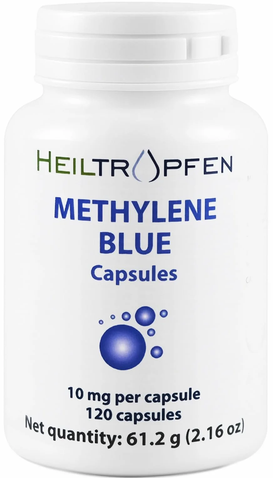 Capsule di Blu di Metilene 10 mg USP Pharma Grade - Heiltropfen®