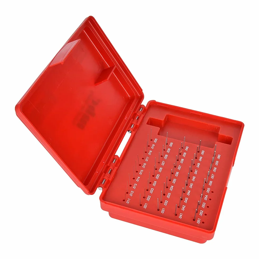 Pin Gage Set 0.011-0.060 mm Precision Steel Gage Set M0