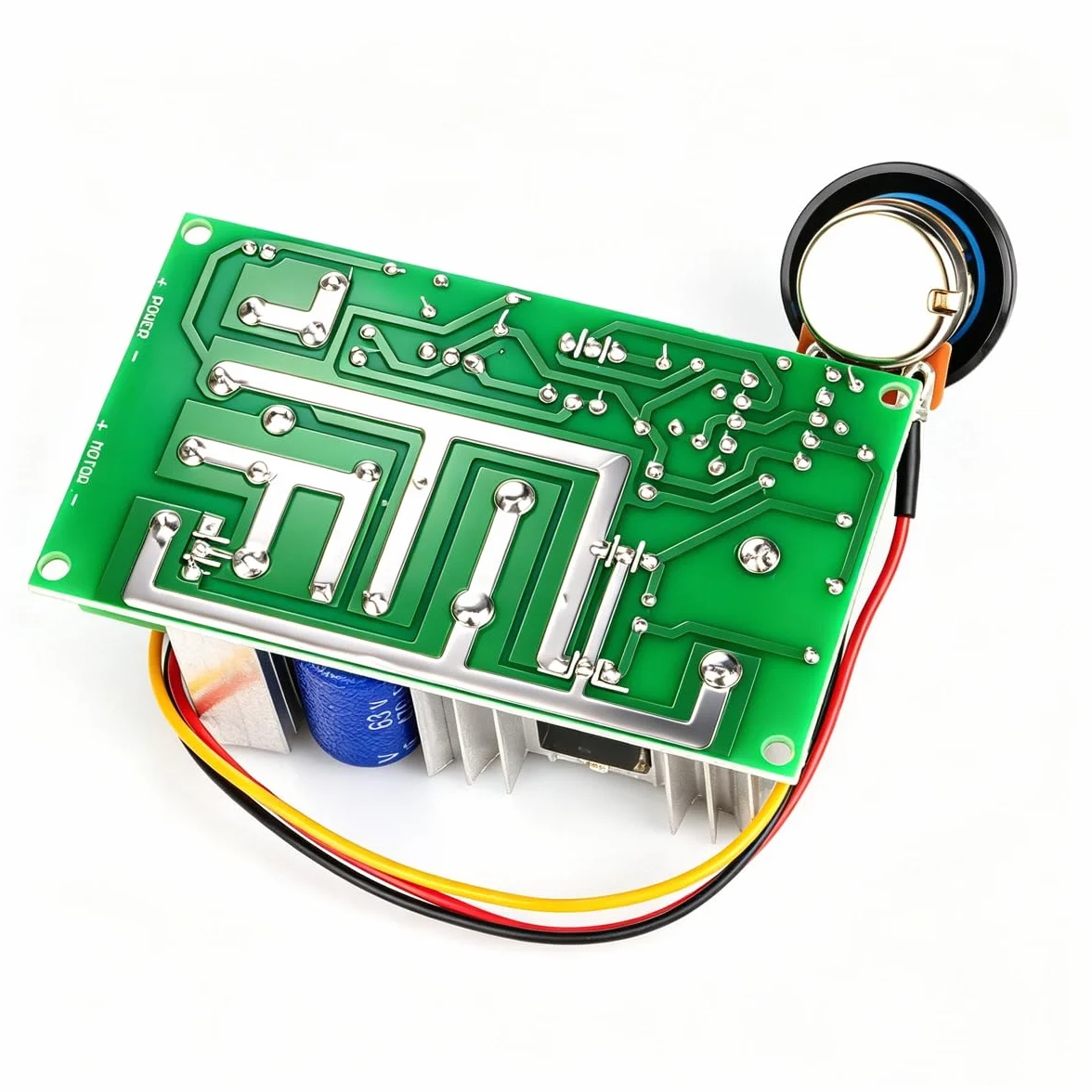Gebildet DC Motor Controller Assembly 12V 24V 36V 48V/20A Modulo di Azionamento ad Alta Potenza Velocità Regolabile PWM Regolatore Elettronico Interruttore di Regolazione Dimmer LED Ultra Piccolo