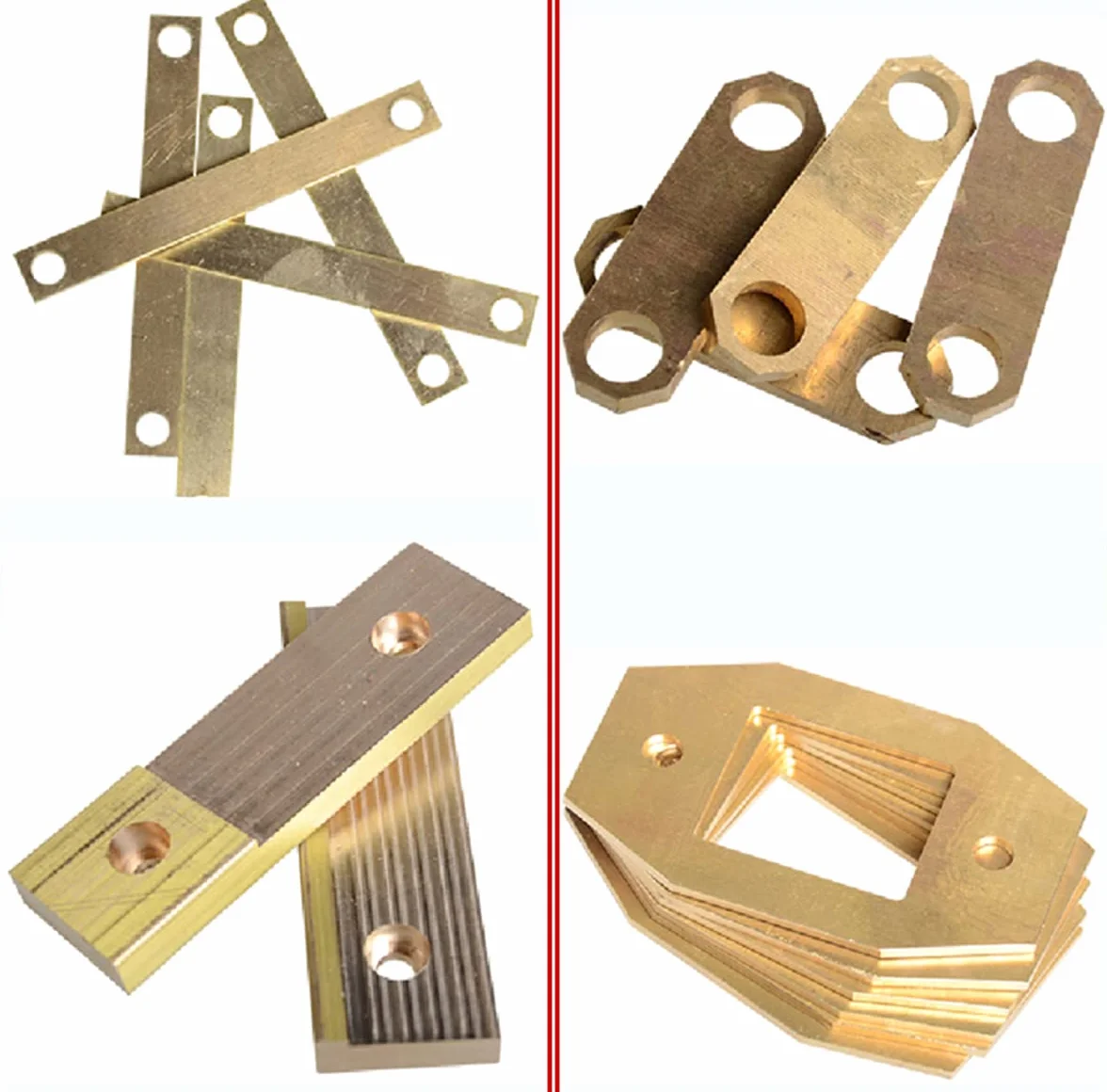 H59 Barra Piatta in Ottone Barra Rettangolare per Industriale,Lunghezza 500mm Spessore 3mm,3mmx10mmx500mm