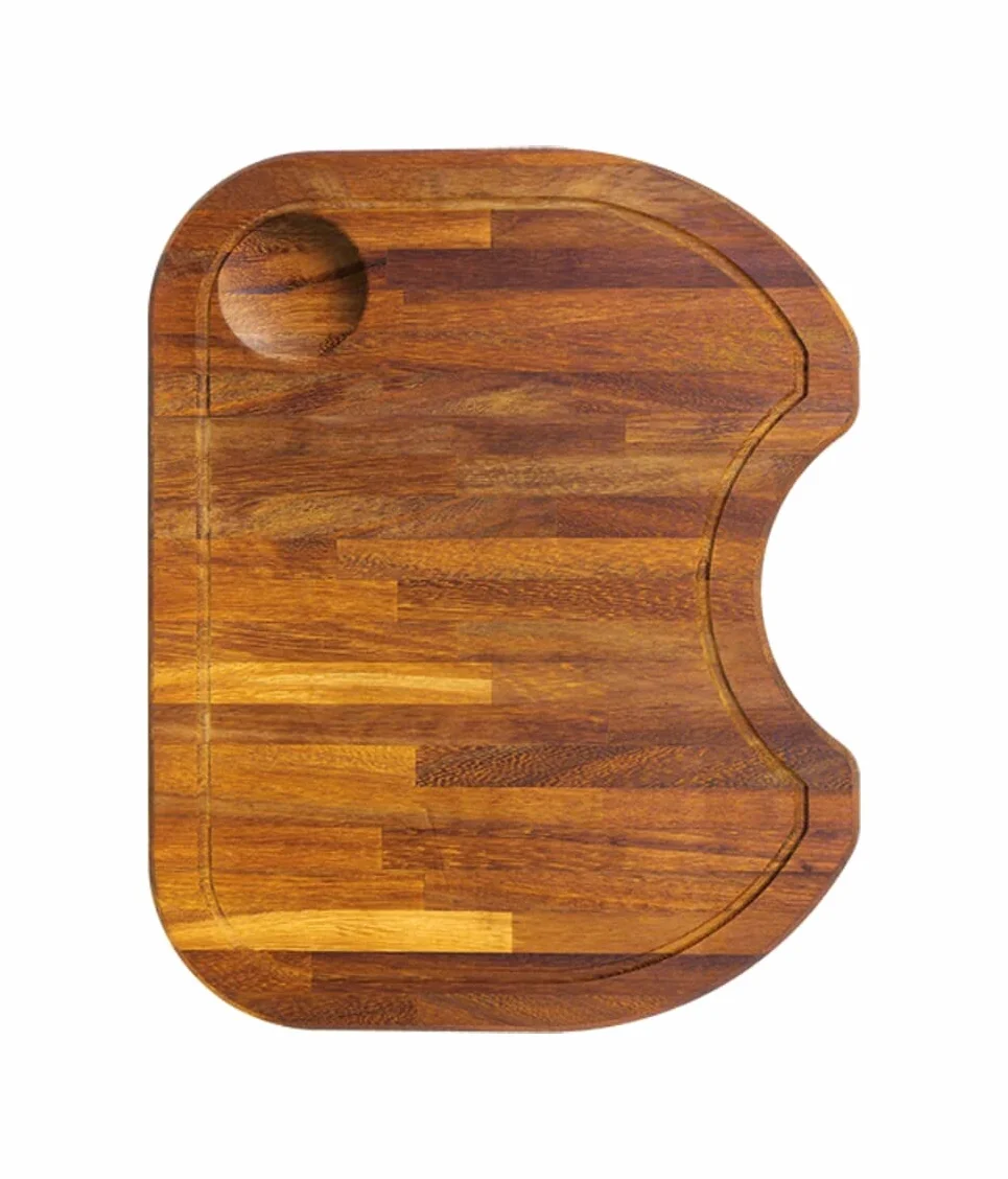 Lavello composito Plados PL1162 due vasche più gocciolatoio + tagliere legno (Avena)