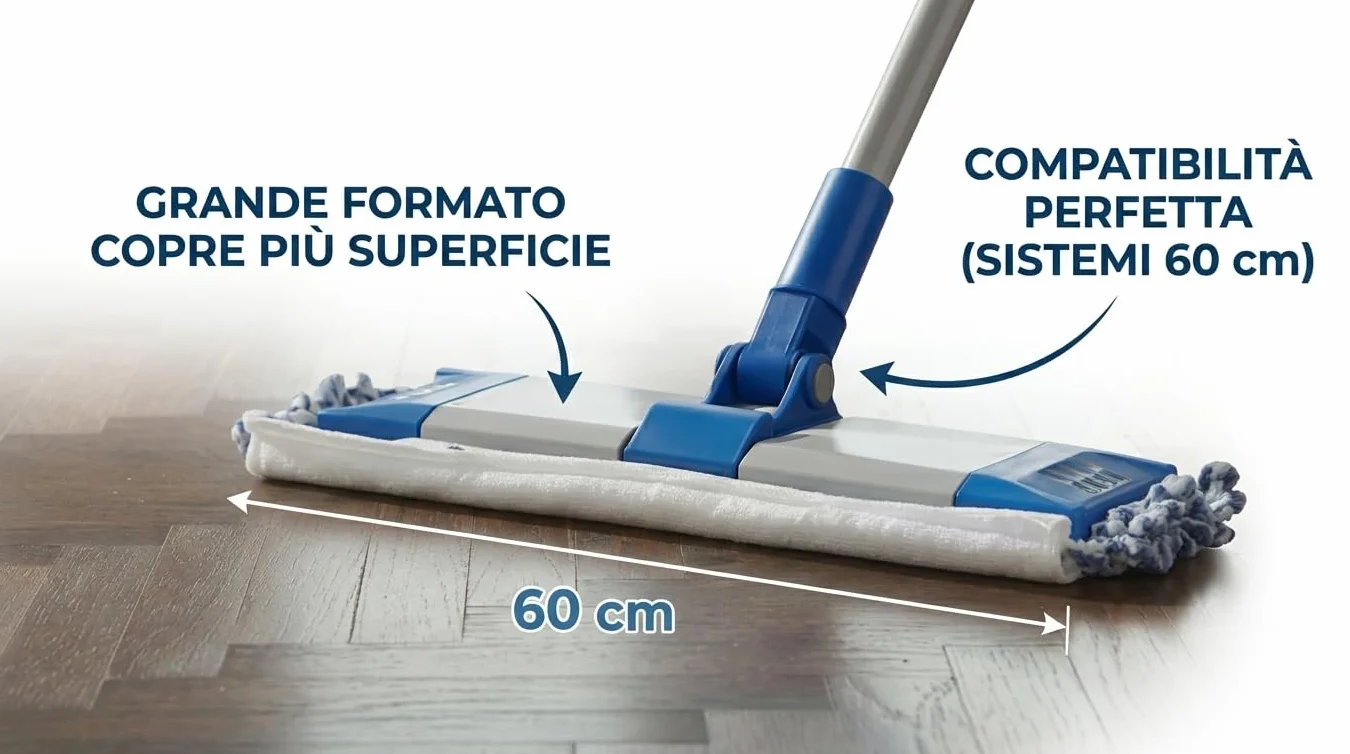 Generico Detershoponline - 100 Panni Antistatici in Polipropilene 60x30, Impregnato con Olio Minerale Atossico