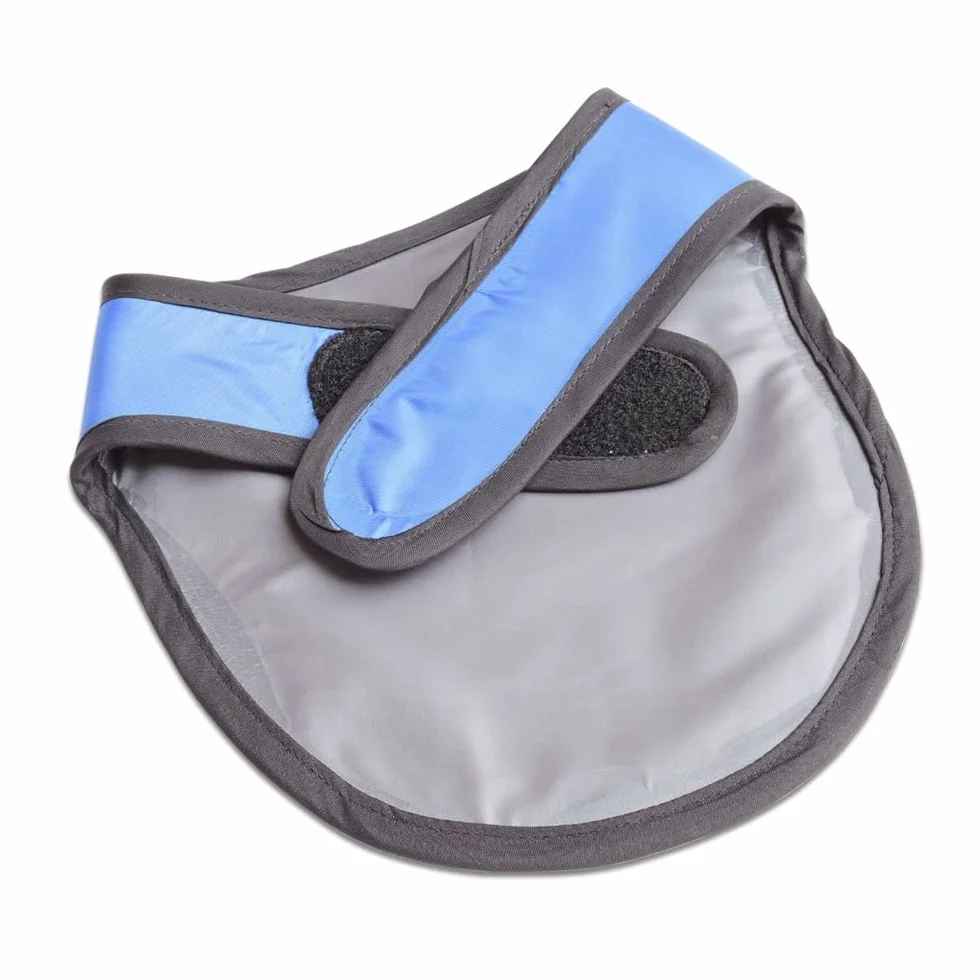 Protezione tiroidea collare tiroideo 0,5 mm pb per macchine a raggi X blu