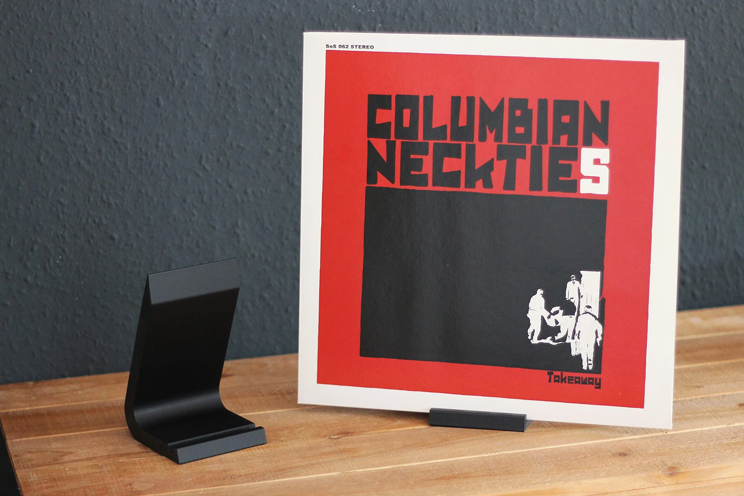 NewGround Designs Espositore LP, display in vinile, supporto per dischi in vinile, decorazione da 12"