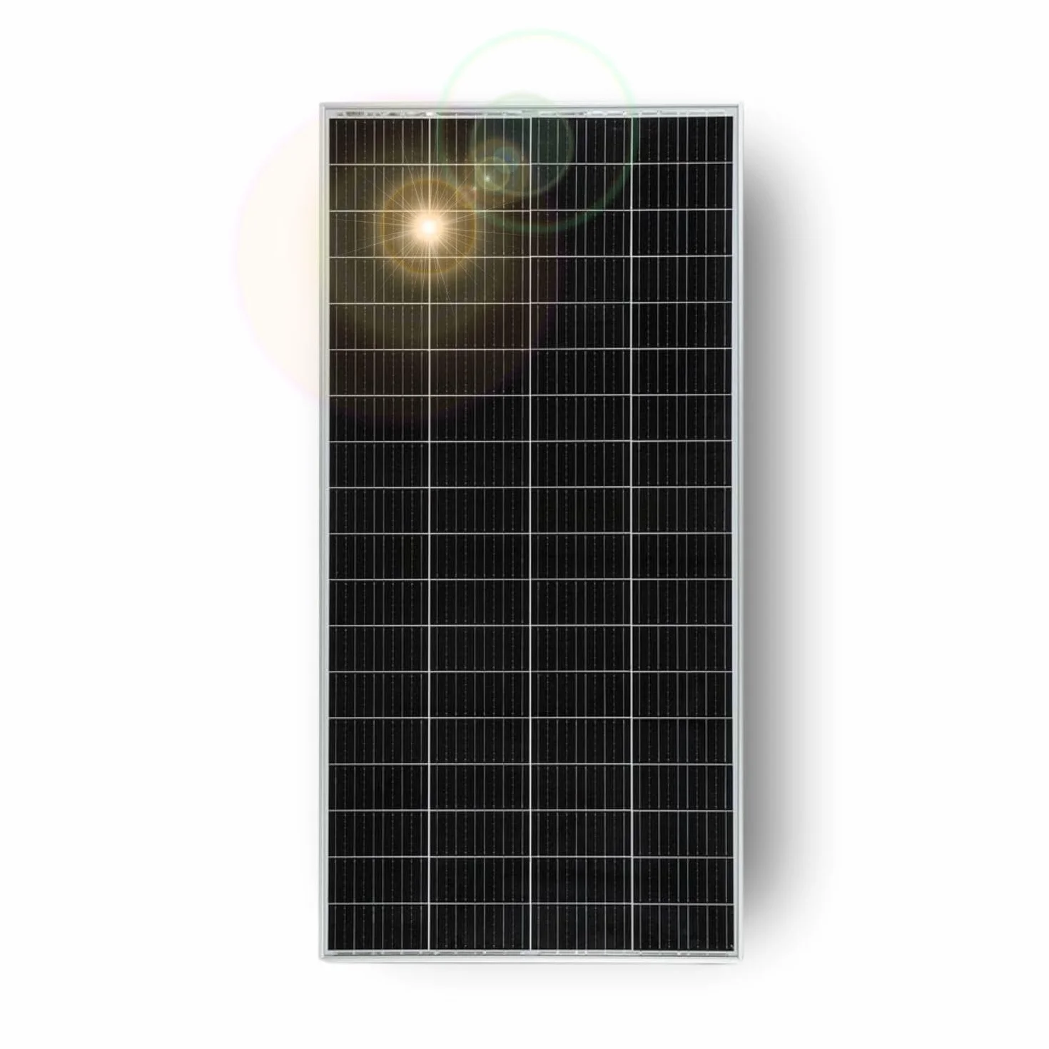 MOSCATELLI Pannello Solare 240W per Batterie 12V-24V - Fotovoltaico da Balcone con Celle Monocristalline PERC 10BB ad Alta Efficienza – Tensione 42V e Massima Resa Energetica