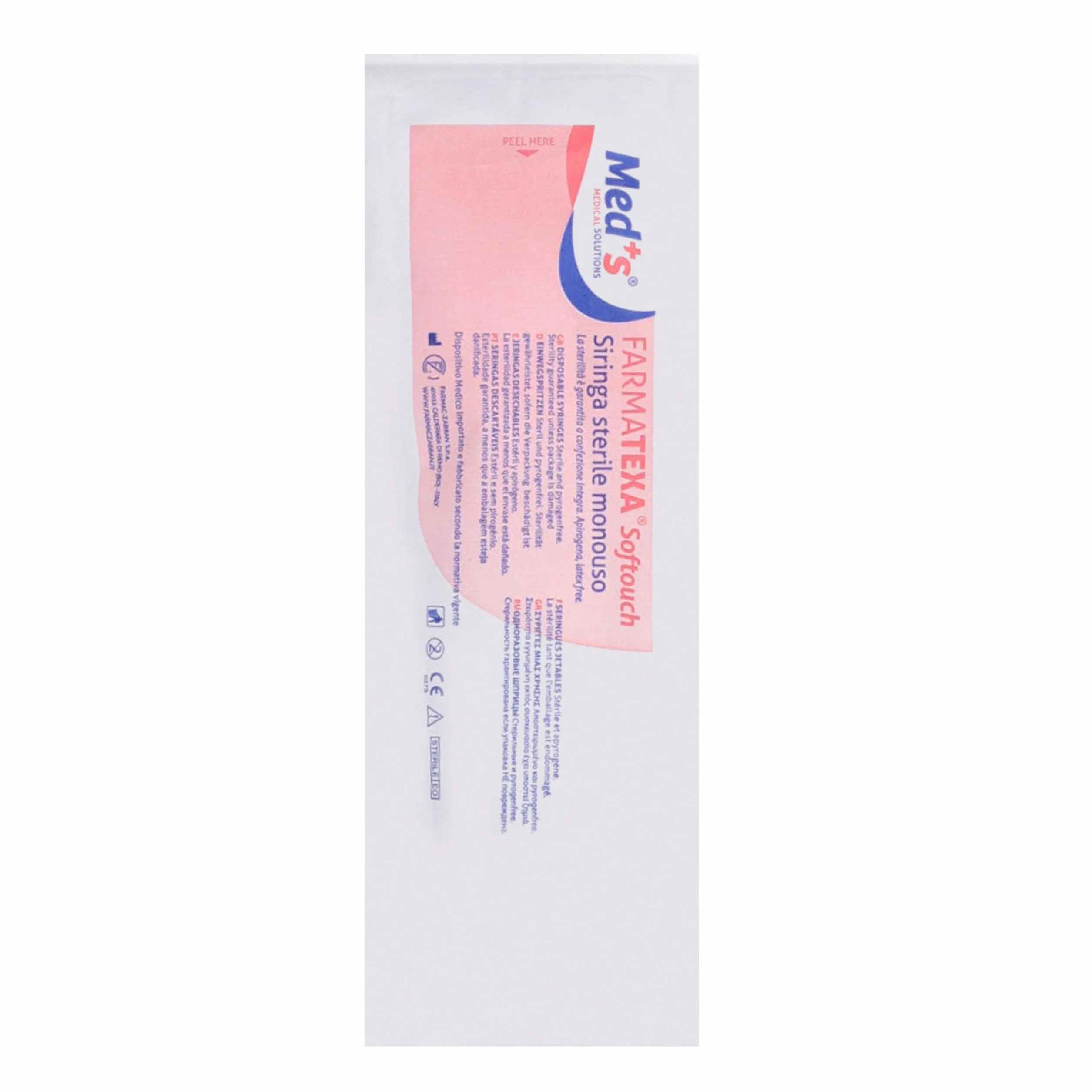 Siringhe monouso sterili 20 ml LUER LOCK - Siringa sterile senza ago