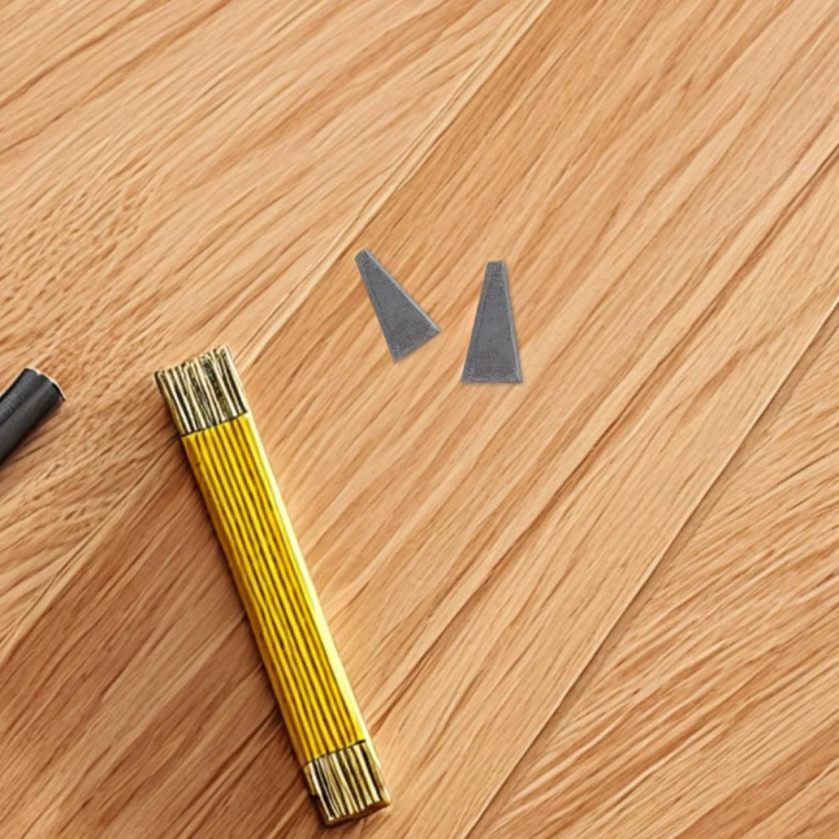Cunei Triangolari in Metallo Manico Legno 30 Pezzi per Abbattimento Alberi