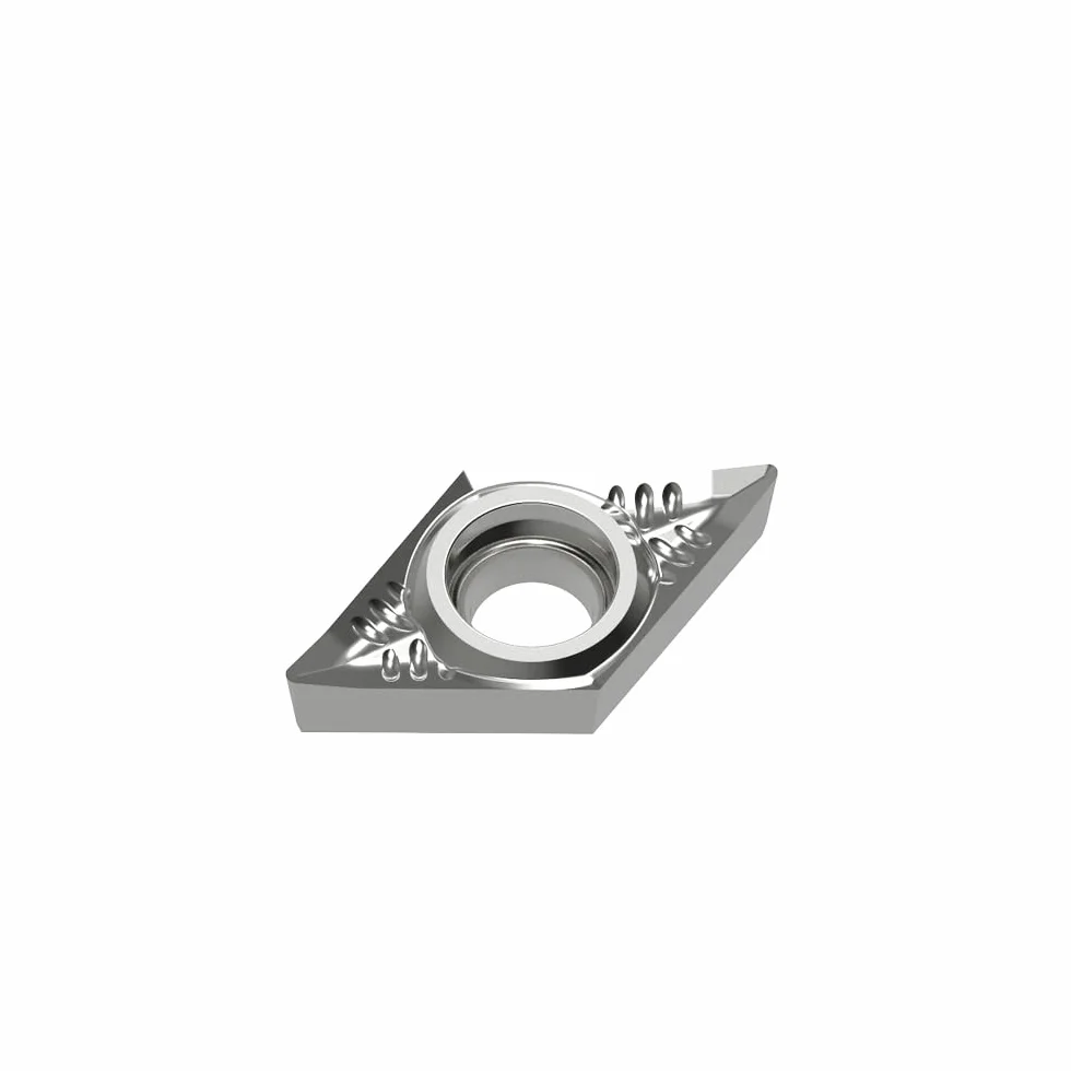 Inserti DCGT11T304 in Carburo per Tornitura Alluminio, DCGT32,51 per Leghe Alluminio CNC ad Alta Precisione, 10 Pezzi