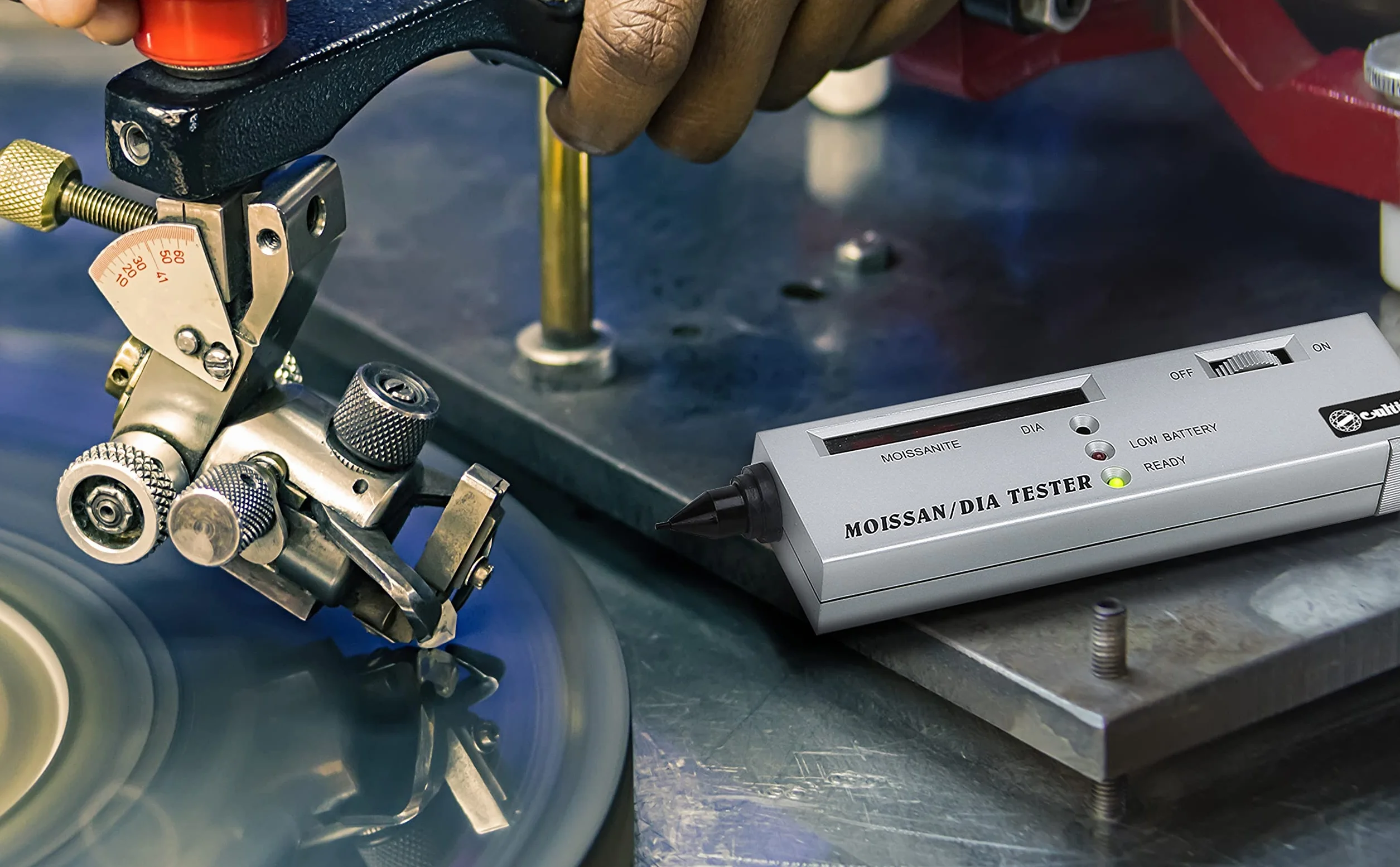 Profesjonalny Tester Diamentów i Moissanitu - Moissan Diamond Tester