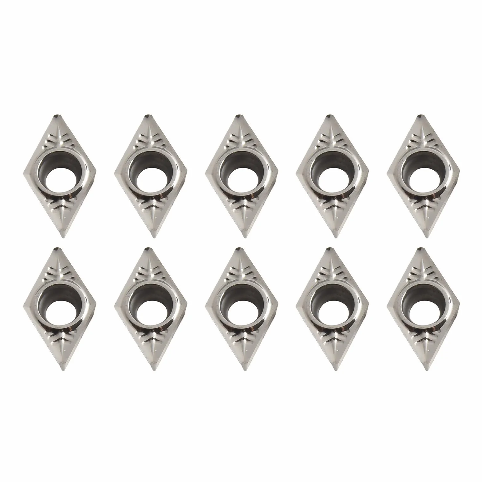 Inserti in carburo DCGT11T308-AK H01 DCGT32.52 per alluminio 10 pezzi