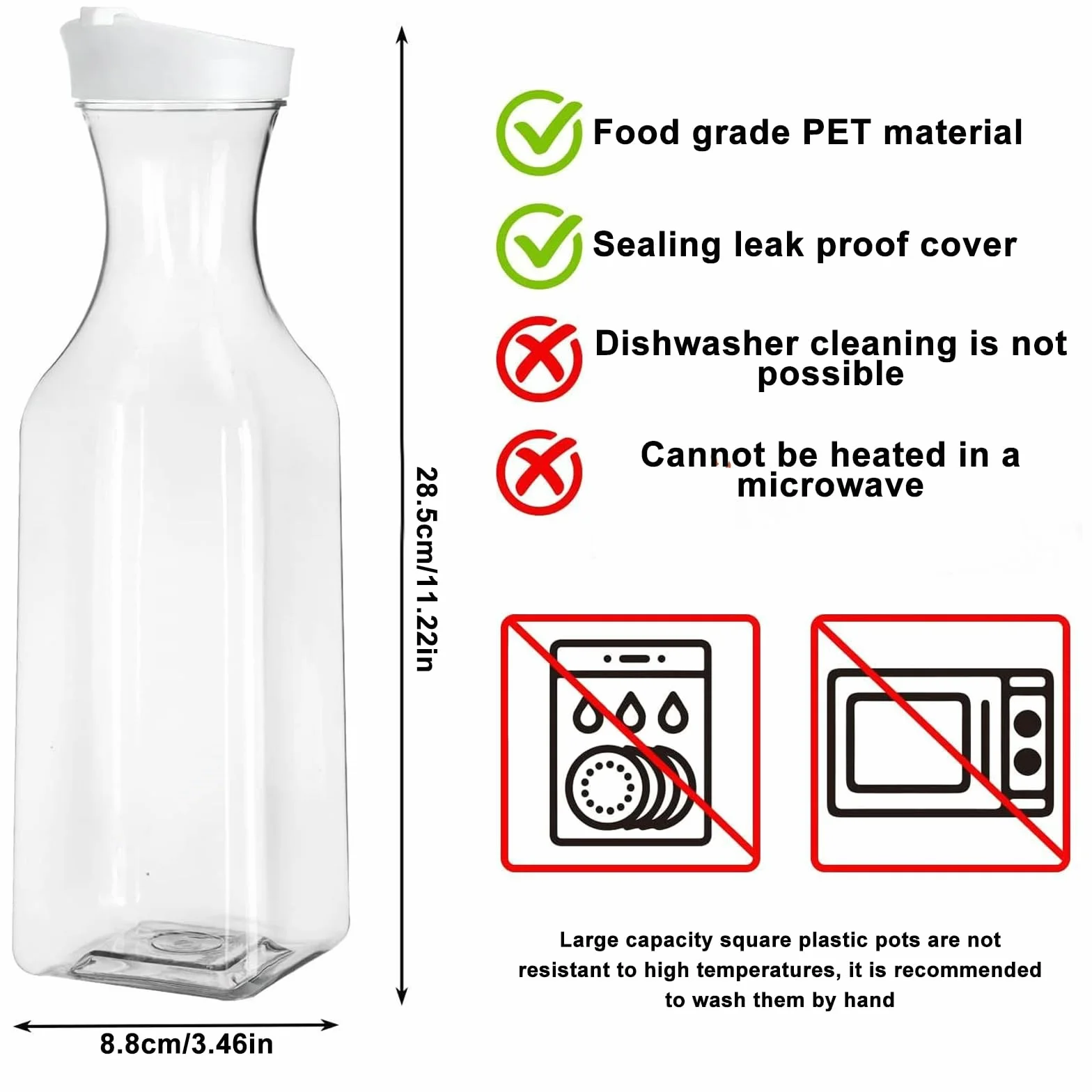 Dispenser Detersivo Lavatrice: WIYETY 2 Pezzi 1,5L Contenitore Detersivo Polvere, Distributore di Detersivo per Detersivo in Polvere, Può Essere Utilizzato Anche per Alimenti come Succhi