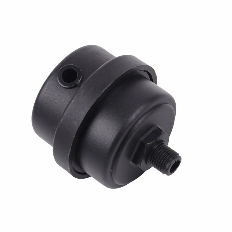 Filtro Silenziatore per Compressore d'Aria 2 Pezzi 16 mm 3/8'' PT in Plastica