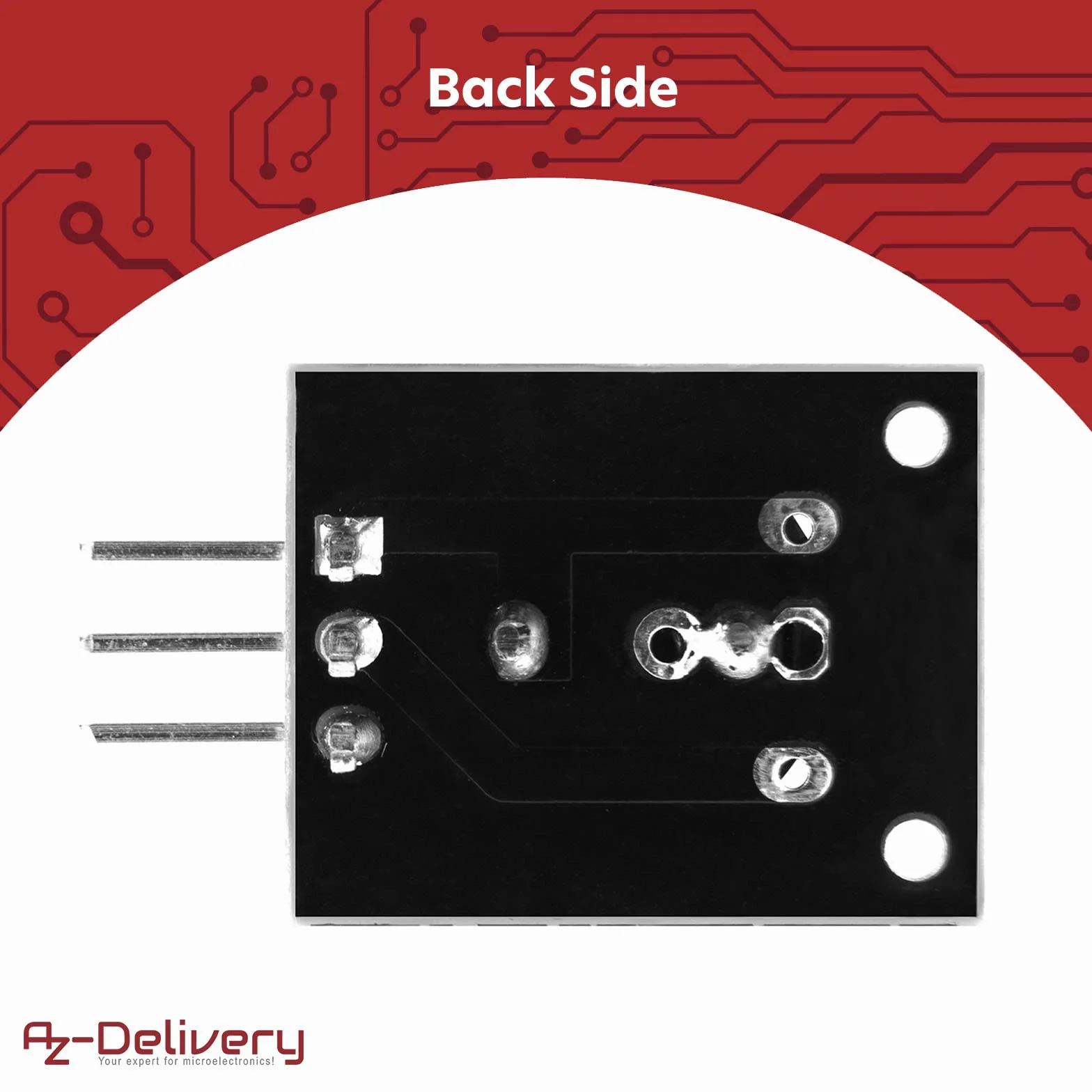 AZDelivery KY-006 Modulo di Allarme Passivo Piezo Cicalino compatibile con Arduino incluso un E-Book!