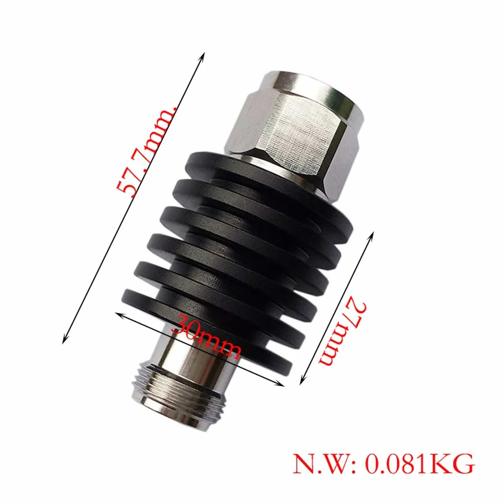 BECEN 30dB 10 Watt N Tipo Attenuatore fisso - 10W N Connettore 3Ghz RF Attenuatore 50Ohm