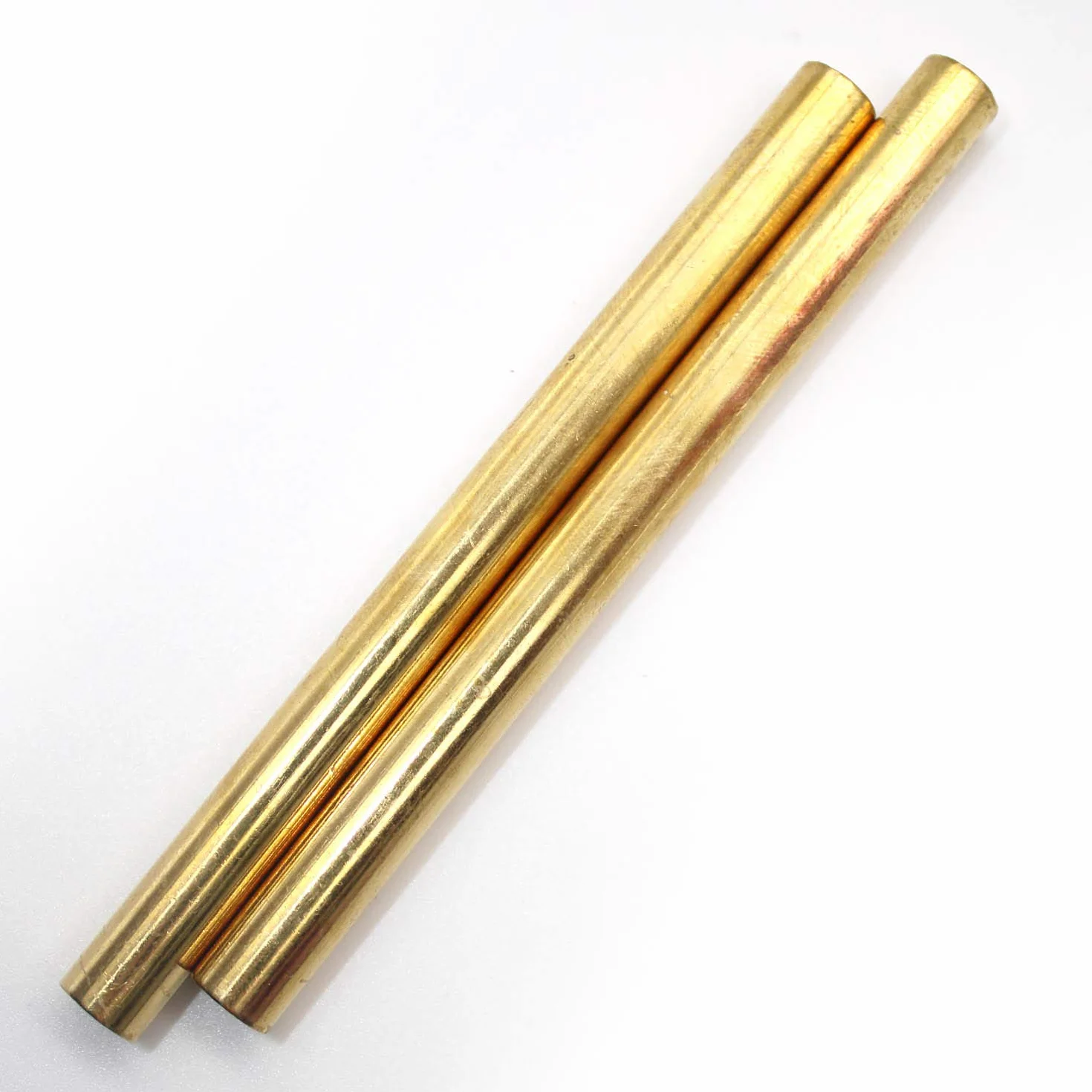 Set di 2 barre rotonde in ottone massiccio 8 mm x 100 mm per RC e fai da te