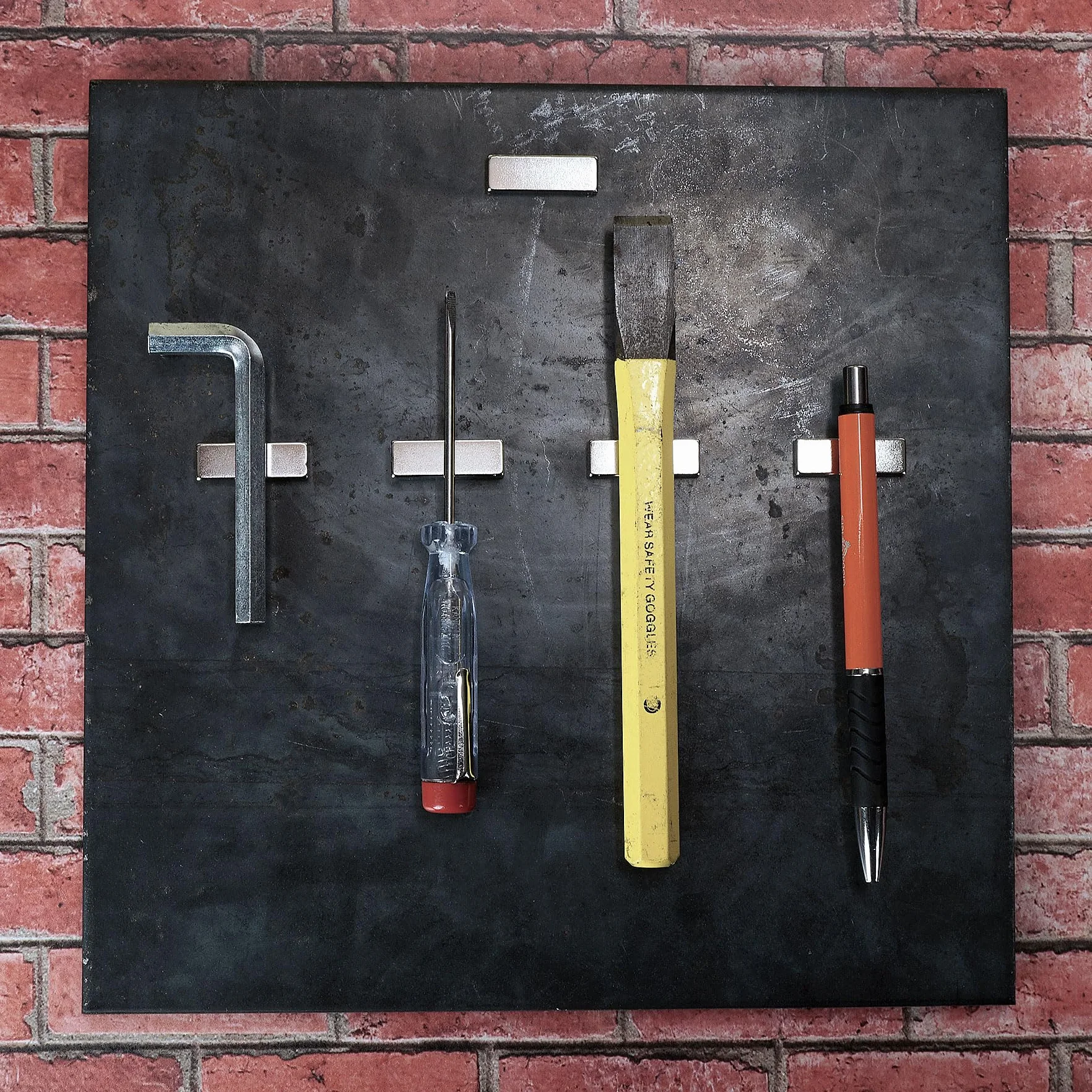 SENSEI® Calamita al Neodimio – 8 Pezzi (30x10x4 mm) – Magneti Super Potenti Rettangolari – Capacità di Carico 5,4 kg