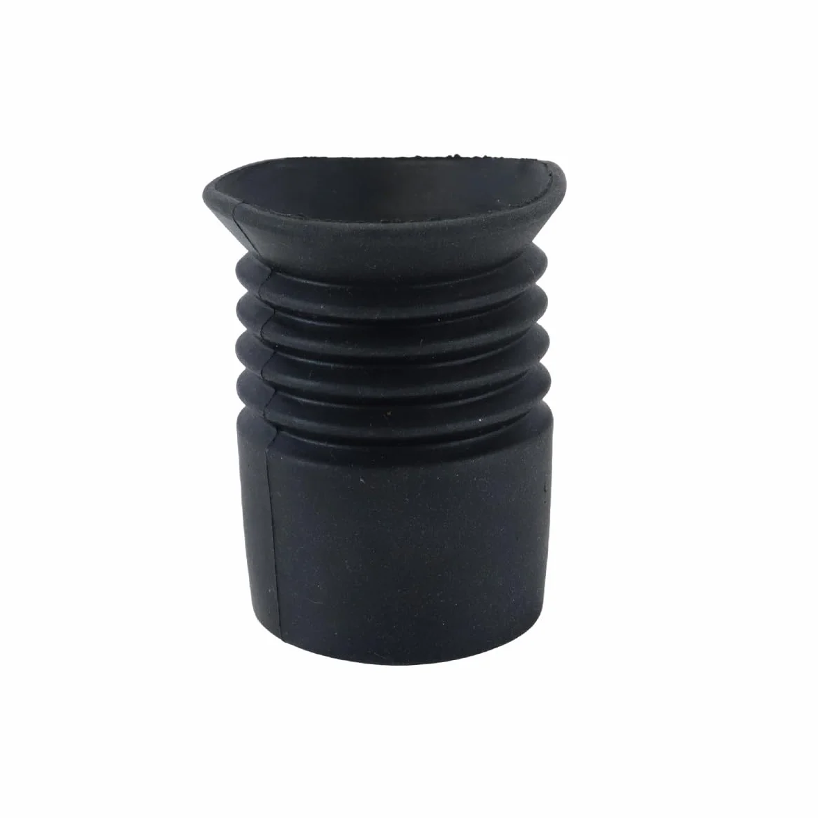 Protezione per oculare Ottico per telescopio da 40 mm, Copertura in Gomma Anti-rinculo, Copertura Flessibile per Estensione dell'obiettivo, Visiera Nera per telescopio