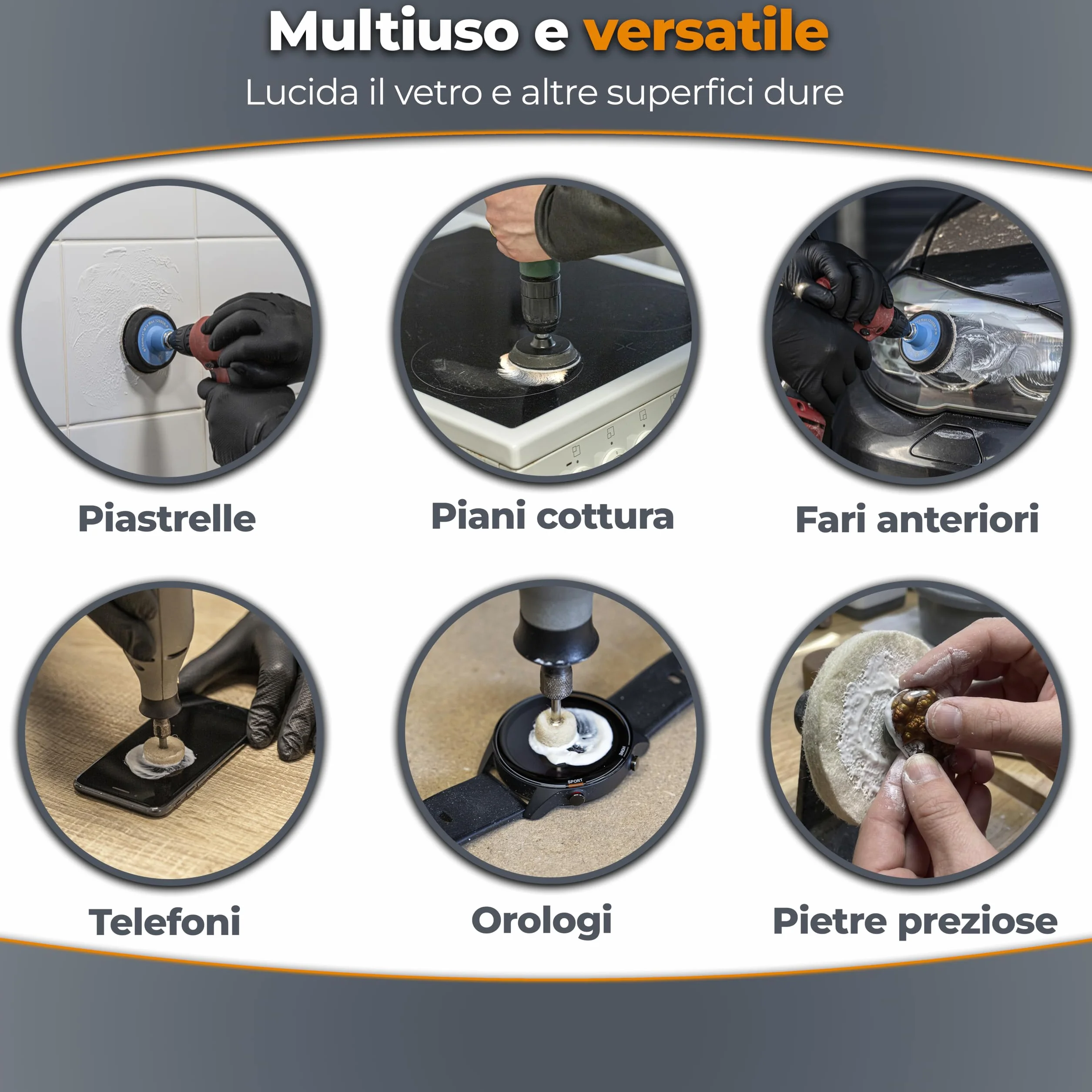 Cerium Oxide Glass Polish 50g 95% Pure Fine Grade 2.5 Micron Suspension Formula