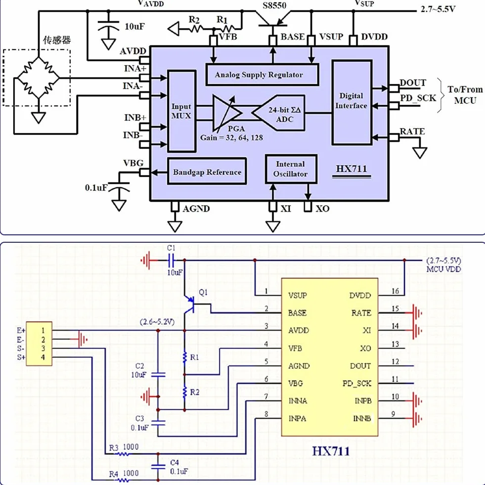 DIYmalls Cella di carico 5 kg sensore di peso + modulo amplificatore HX711 AD per Arduino (5 kg)