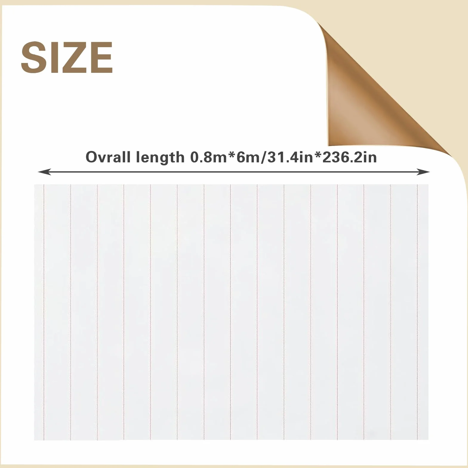 Tessuto a strappo 85 g/m² Peel Ply Fabric resistente alla temperatura, per laminazione, sigillatura, incollaggio, resina epossidica e resina poliestere compatibile 0,8 x 6 m