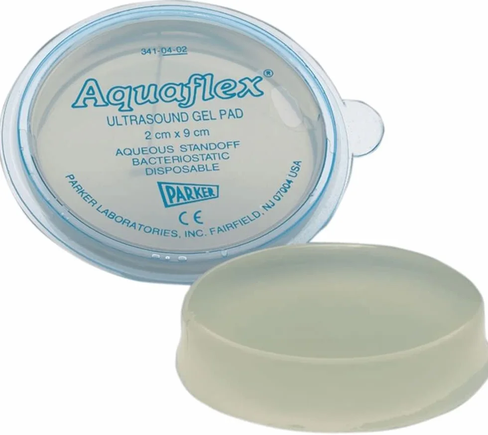 Aquaflex Ultrasound Gel Pad - Parker Laboratories - 2Cm X 9Cm (1 Pad)