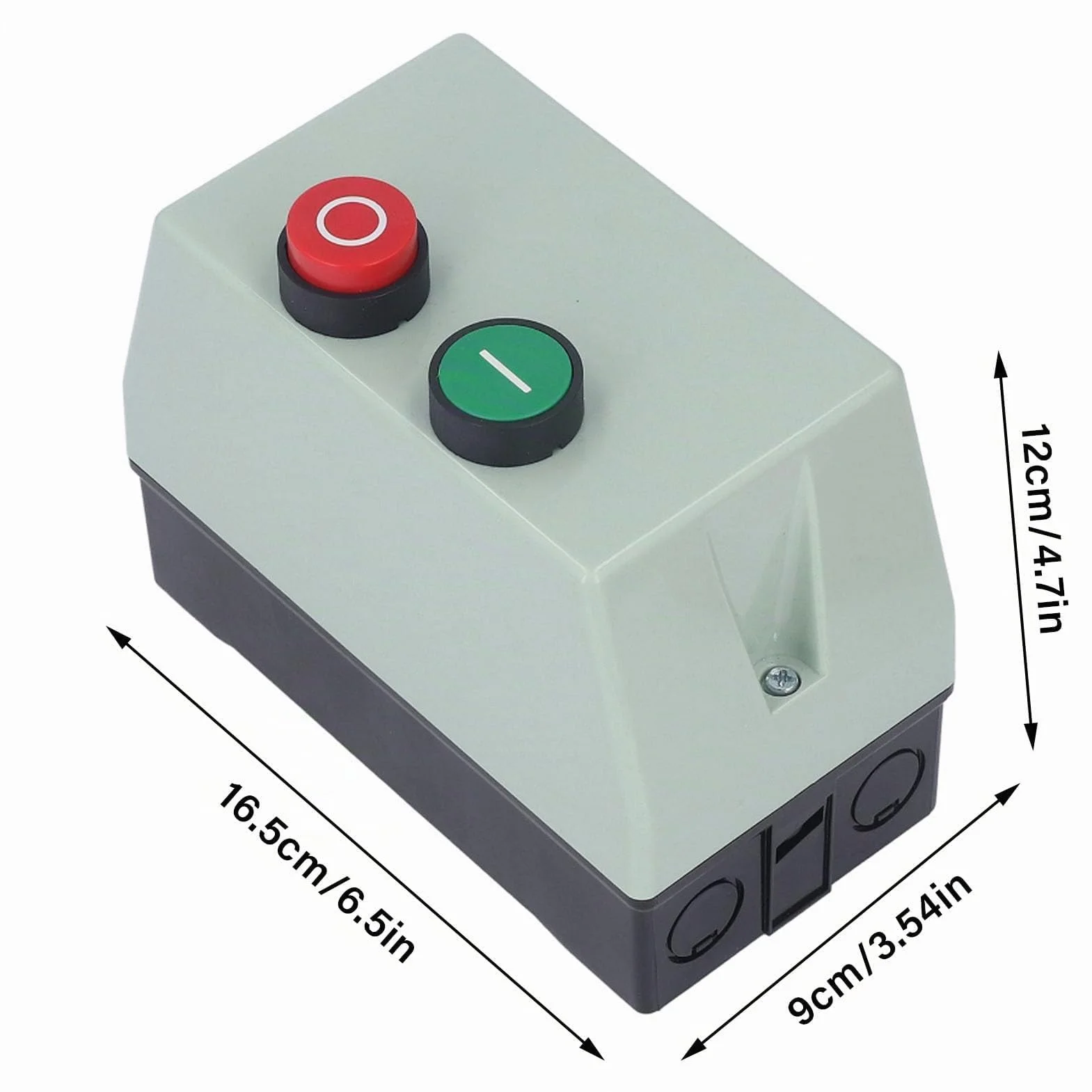Interruttore Monofase Avviamento Motore Elettrico Magnetico IP55 Protezione Motore Impermeabile Scatola Interruttore Magnetica Monofase 220 230 V 3 Fasi 380 400 V