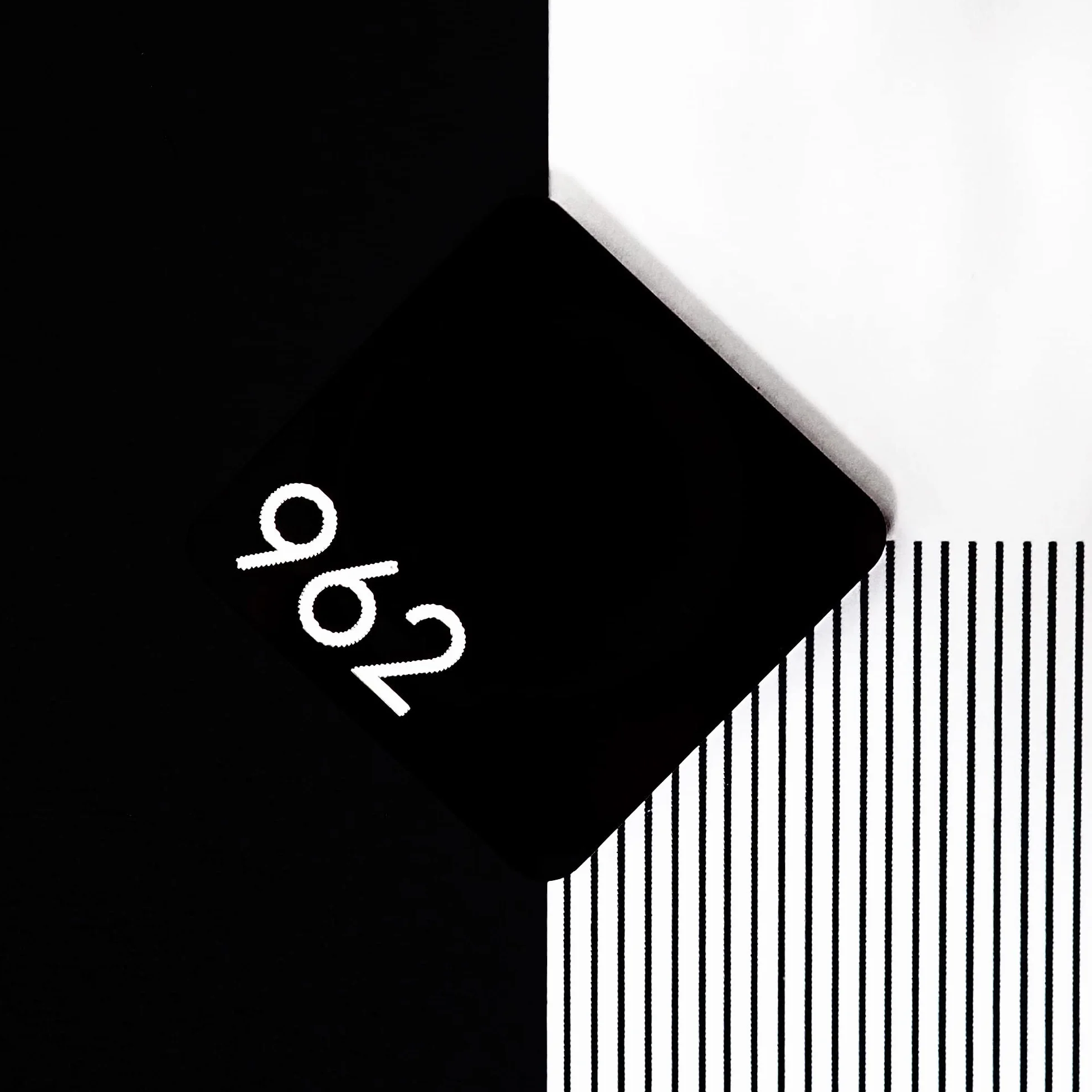 Perspex 962 Foglio acrilico nero fuso - 297 x 210 x 3 mm, A4
