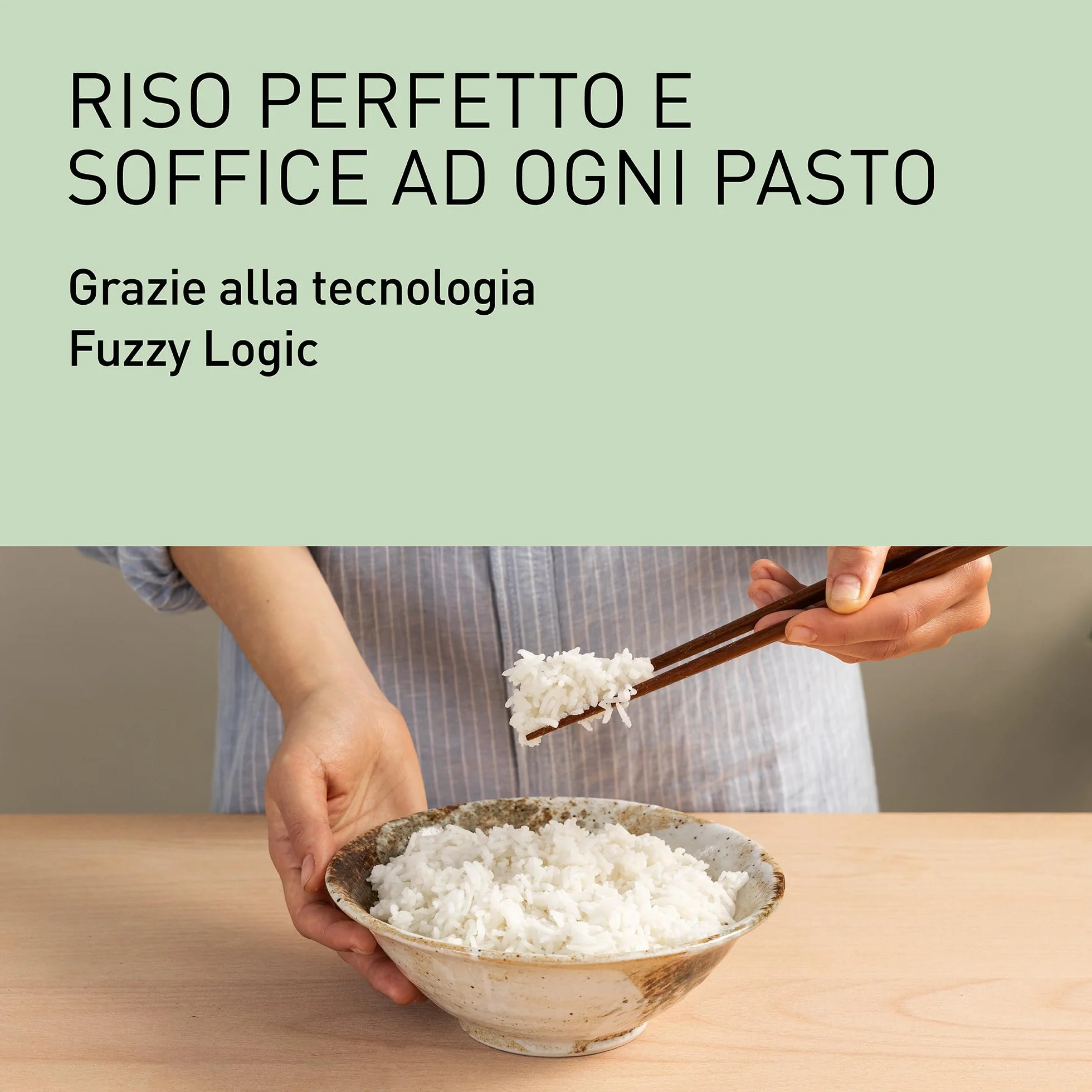 Panasonic Cuociriso Automatica con Vapore Fuzzy Logic, 1,5 litri, Nero