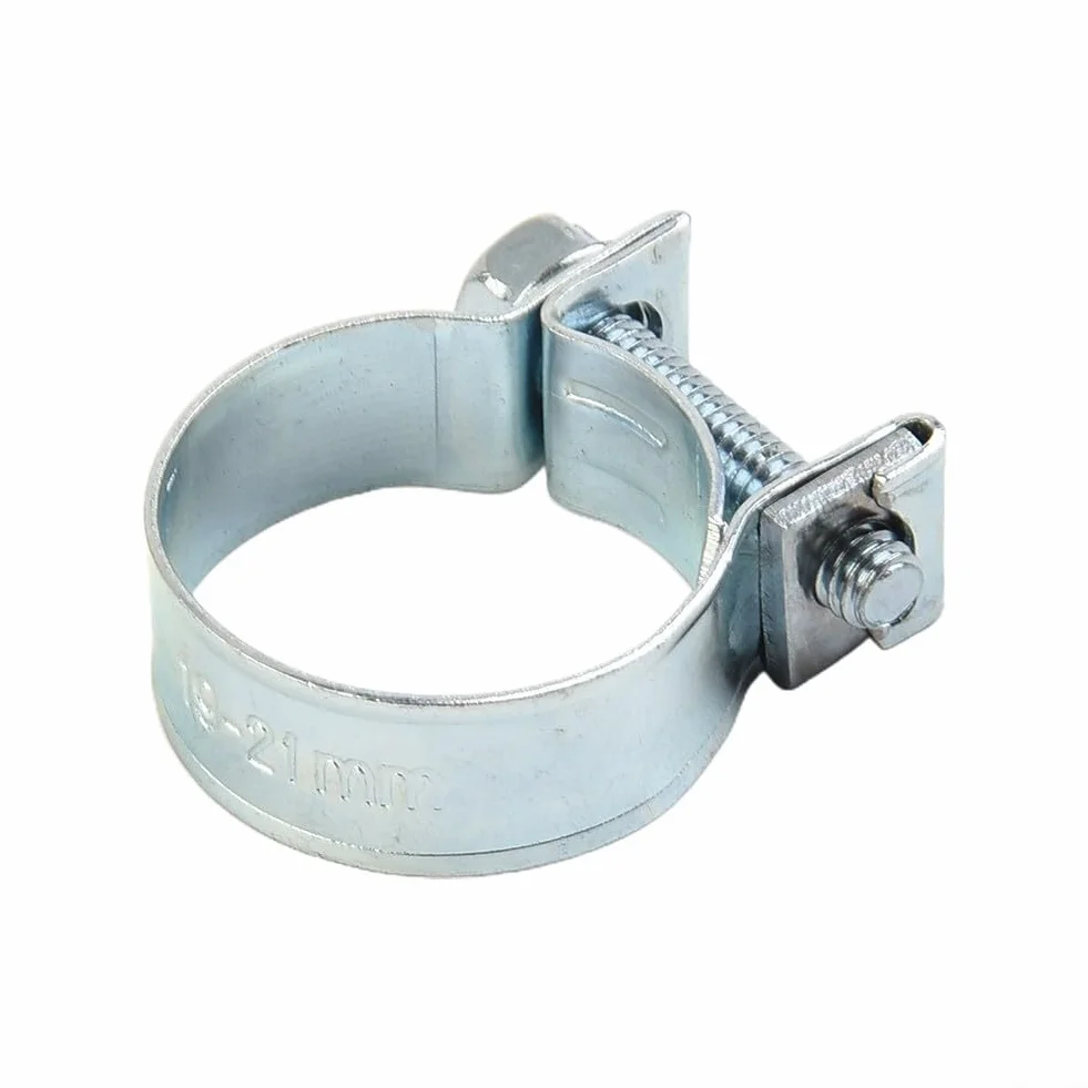 Mini fascette stringitubo acciaio al carbonio 20-22 mm per tubo carburante benzina diesel aria