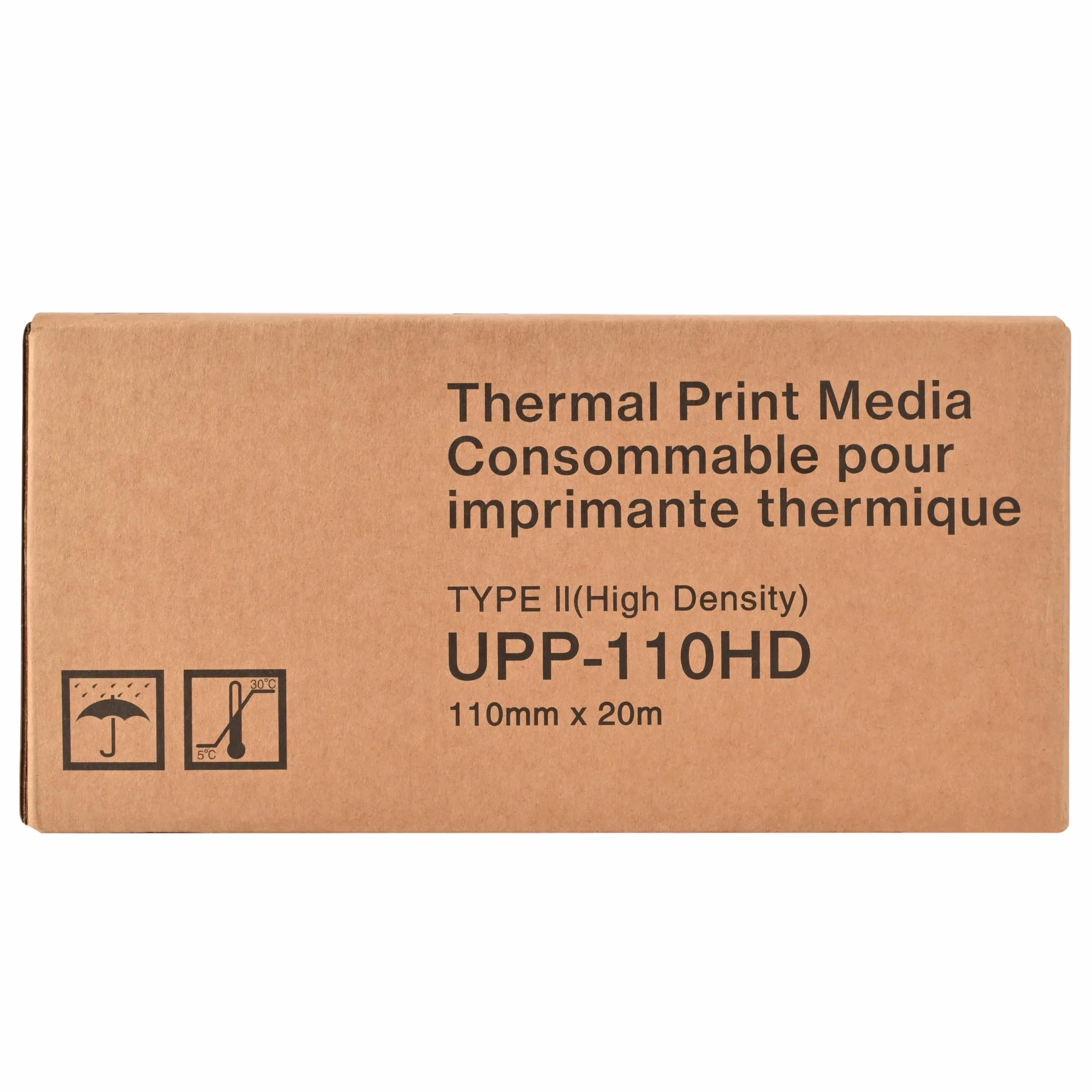 UPP-110HD - Carta termica ad ultrasuoni, 5 rotoli