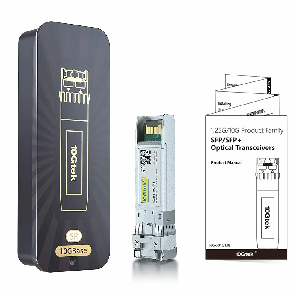Ubiquiti SFP+ SR Multimode Modulo UF-MM-10G 10GBase-SR Fibre Transceiver Dual LC 850nm 300m