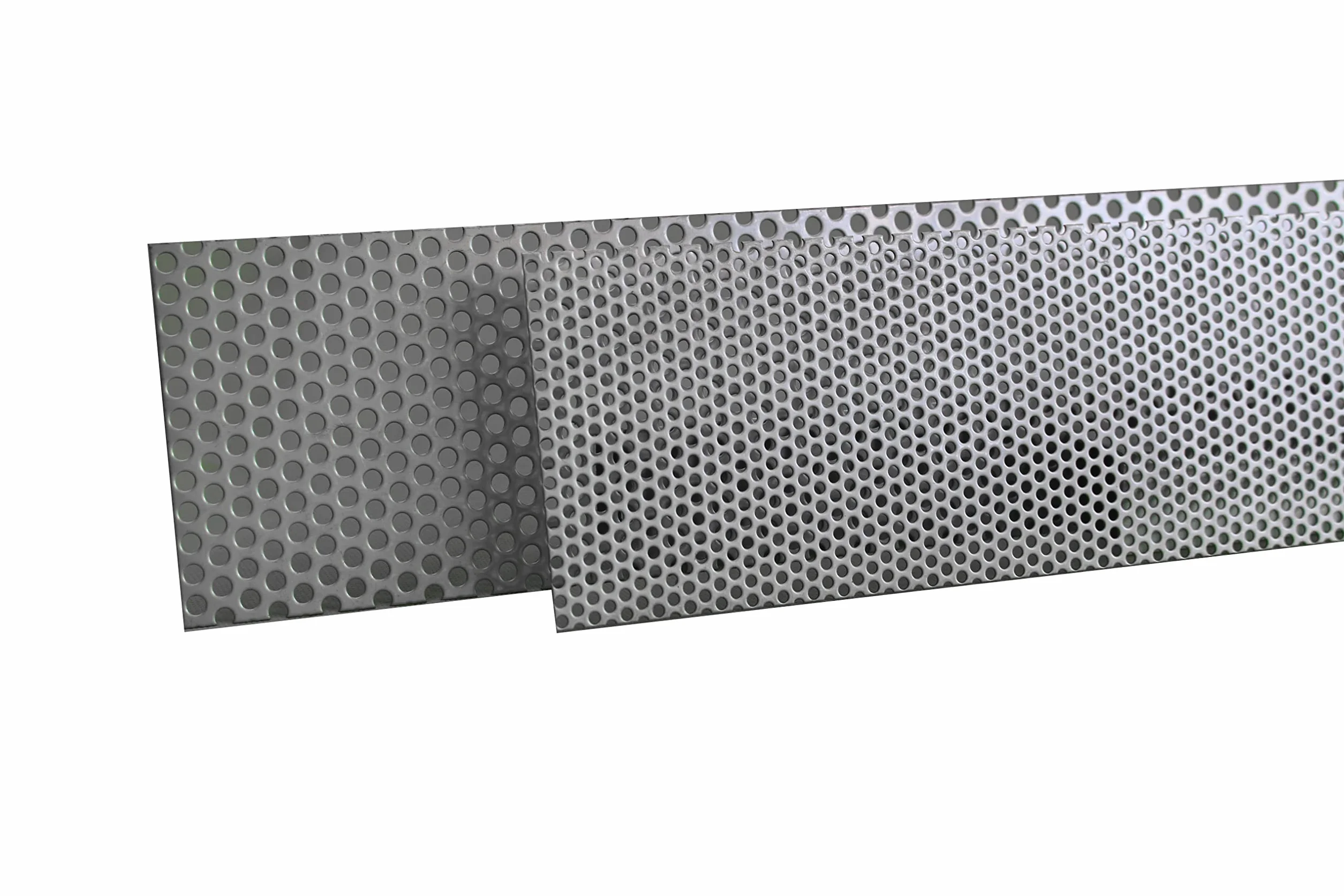 Lamiera forata in acciaio inox, 1,5 mm, Rv5-8, lunghezza 1 m, 1.4301 VA (60 x 1000 mm)