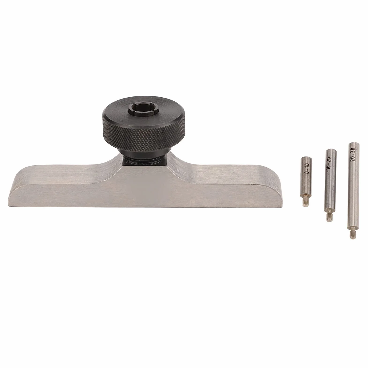 Base per Micrometro di Profondità Supporto per Misuratore di Profondità 103x17mm