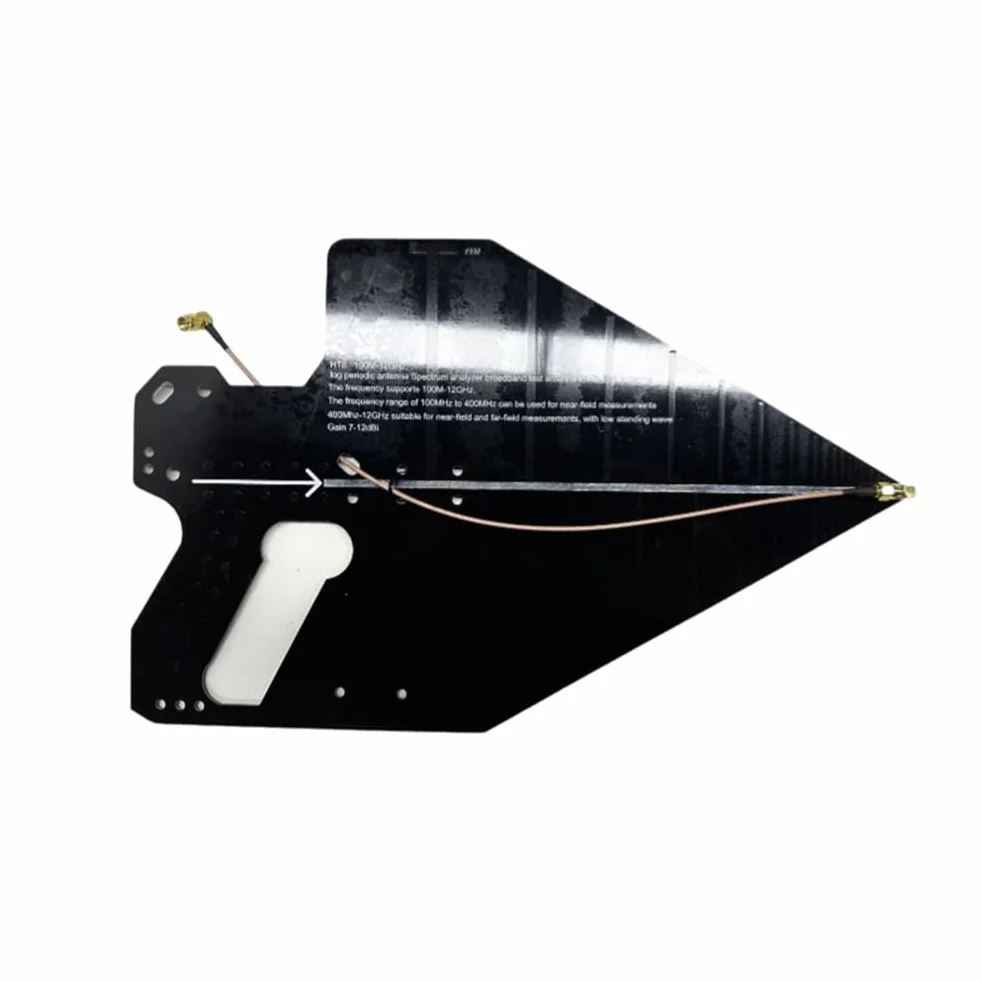 Antenna Periodica Portatile HT8 da 0,1-12 GHz, Antenna per la Ricerca Della Direzione per Analizzatore di Spettro SA6, Installazione Facile e Altamente Precisa