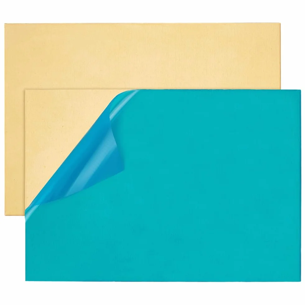 OLYCRAFT 2 fogli di ottone da 100 x 150 mm, in ottone dorato, 1,5 mm di spessore, rettangolari, in ottone grezzo, rettangolari, fogli di metallo vuoti, per modelli di timbratura di metalli