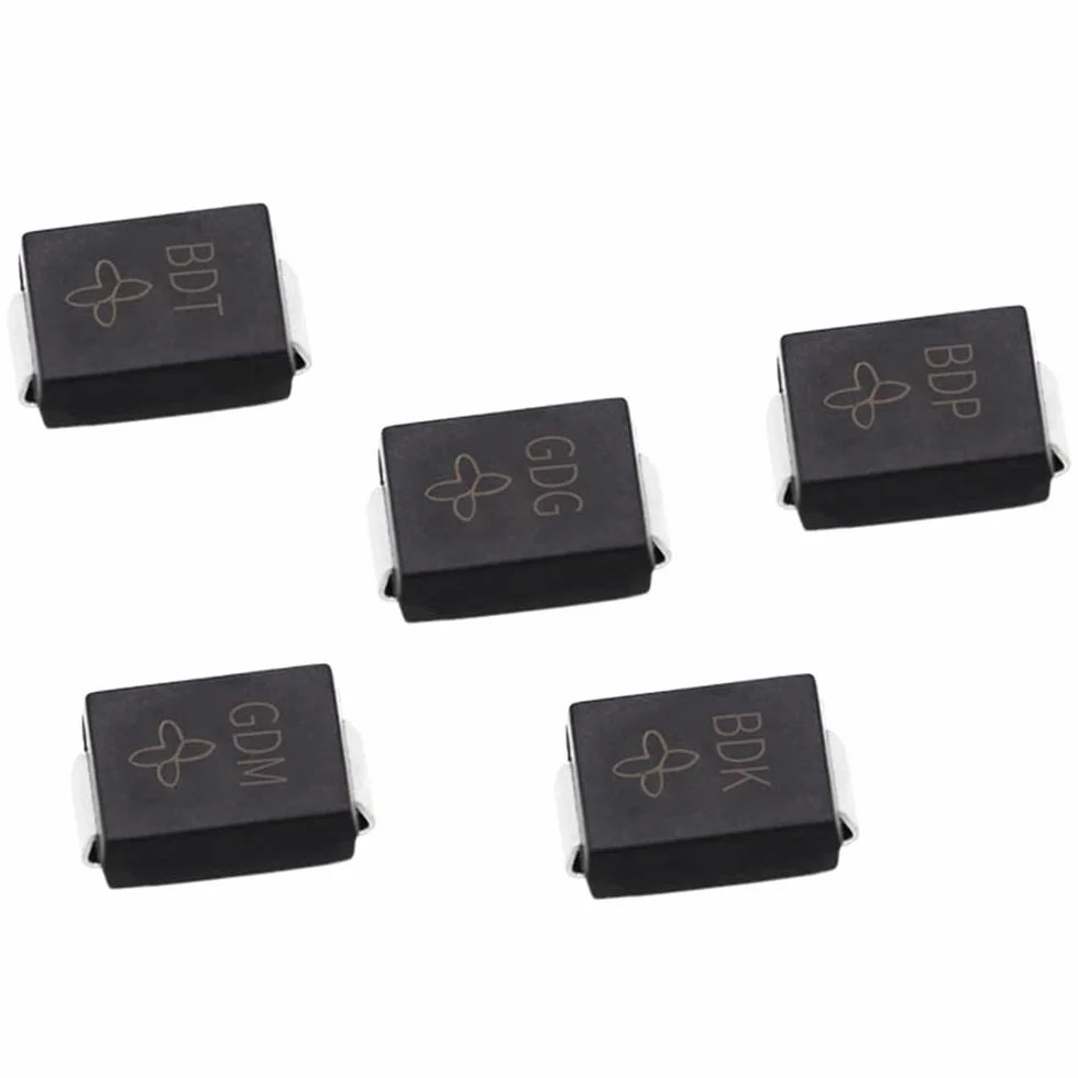 SMCJ SMD TVS Diodes 1500W 5V-440V SMCJ120A SMCJ130A SMCJ140A SMCJ150A SMCJ160A SMCJ170CA SMCJ180CA SMCJ188CA SMCJ140CA