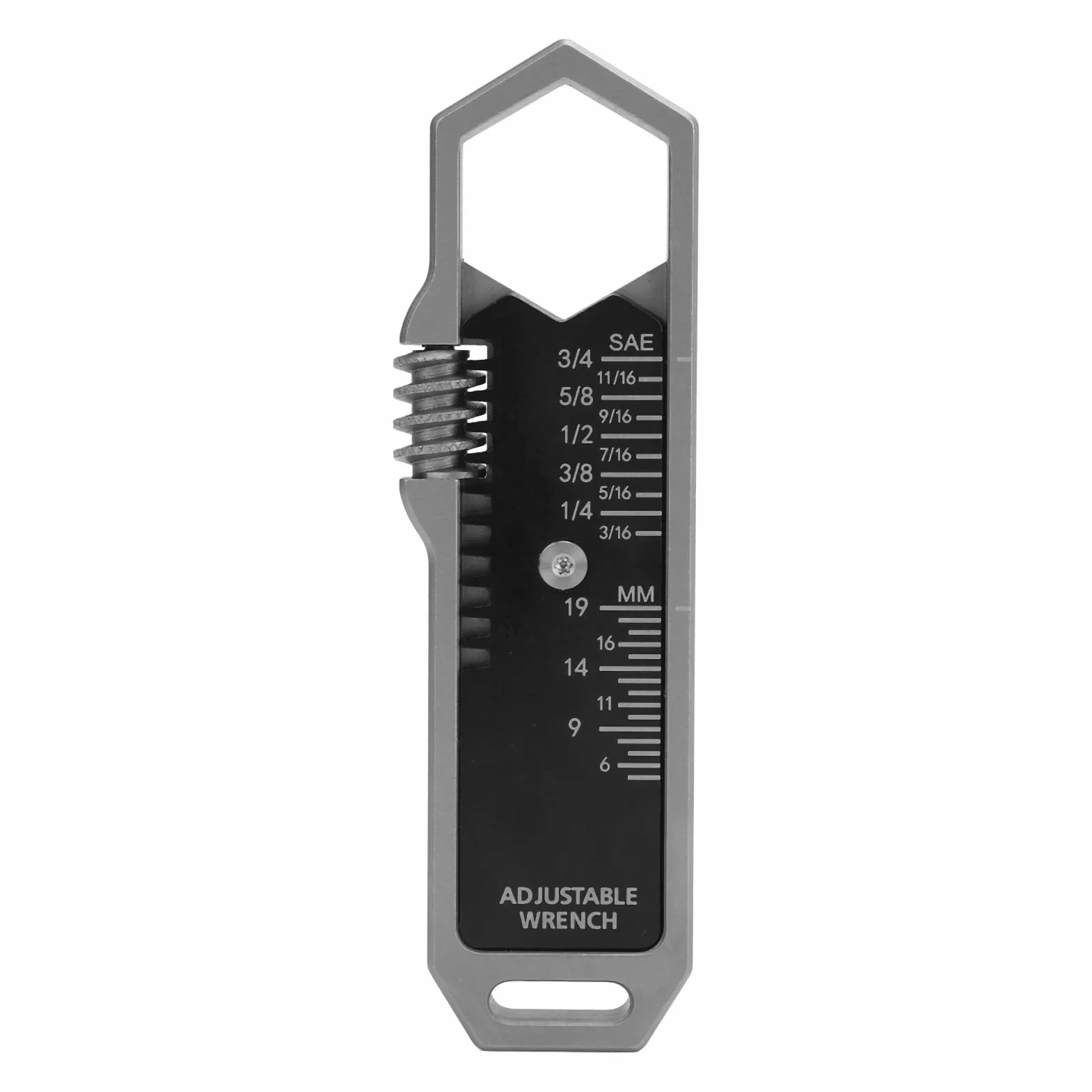Generic S EDC Wrench Tools Clip Morsetto Pieghevole Smontaggio Chiave Clip Chiusura Pieghevole Portatile Chiave Regolabile