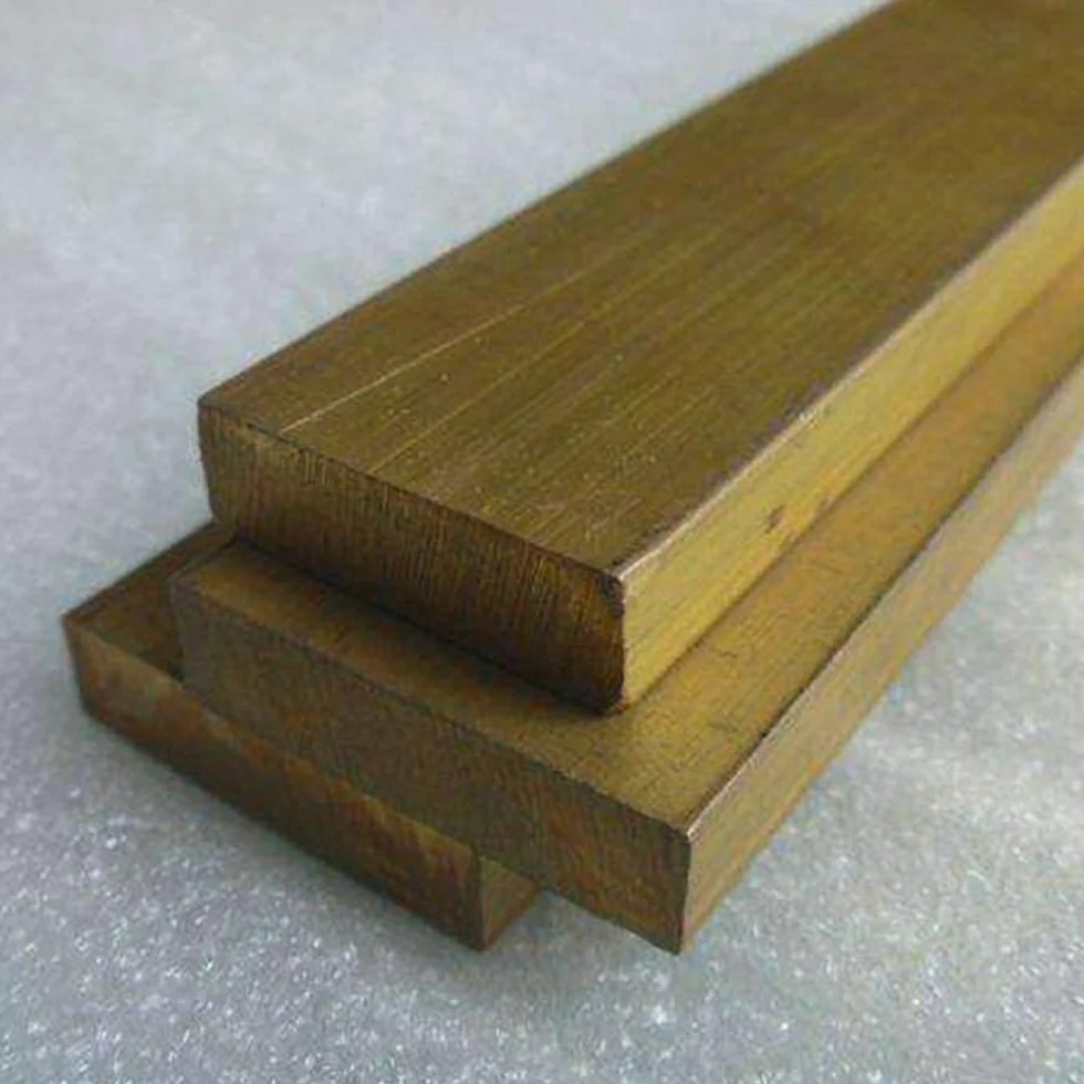 Barra piatta rettangolare in ottone per uso industriale, spessore di 3/4/5/8/10 mm, larghezza di 10/15/20/30/40 mm, lunghezza di 100/150/200/300 mm (#8, 3x15x300 mm)