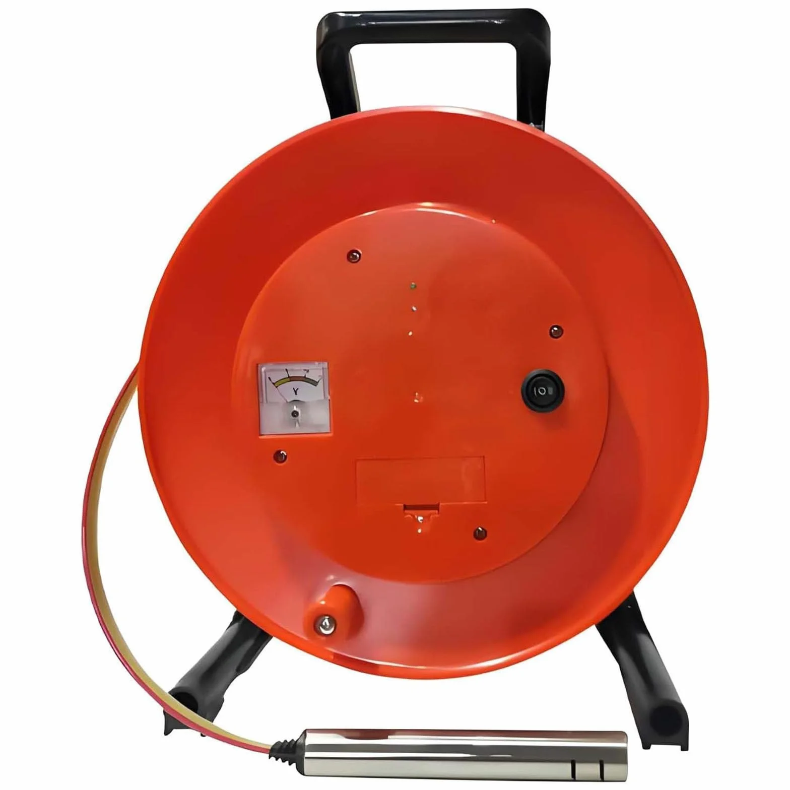 Misuratore di profondità dell'acqua di pozzo sonda acciaio inossidabile nastro acciaio 100m 328ft voltmetro avviso acustico