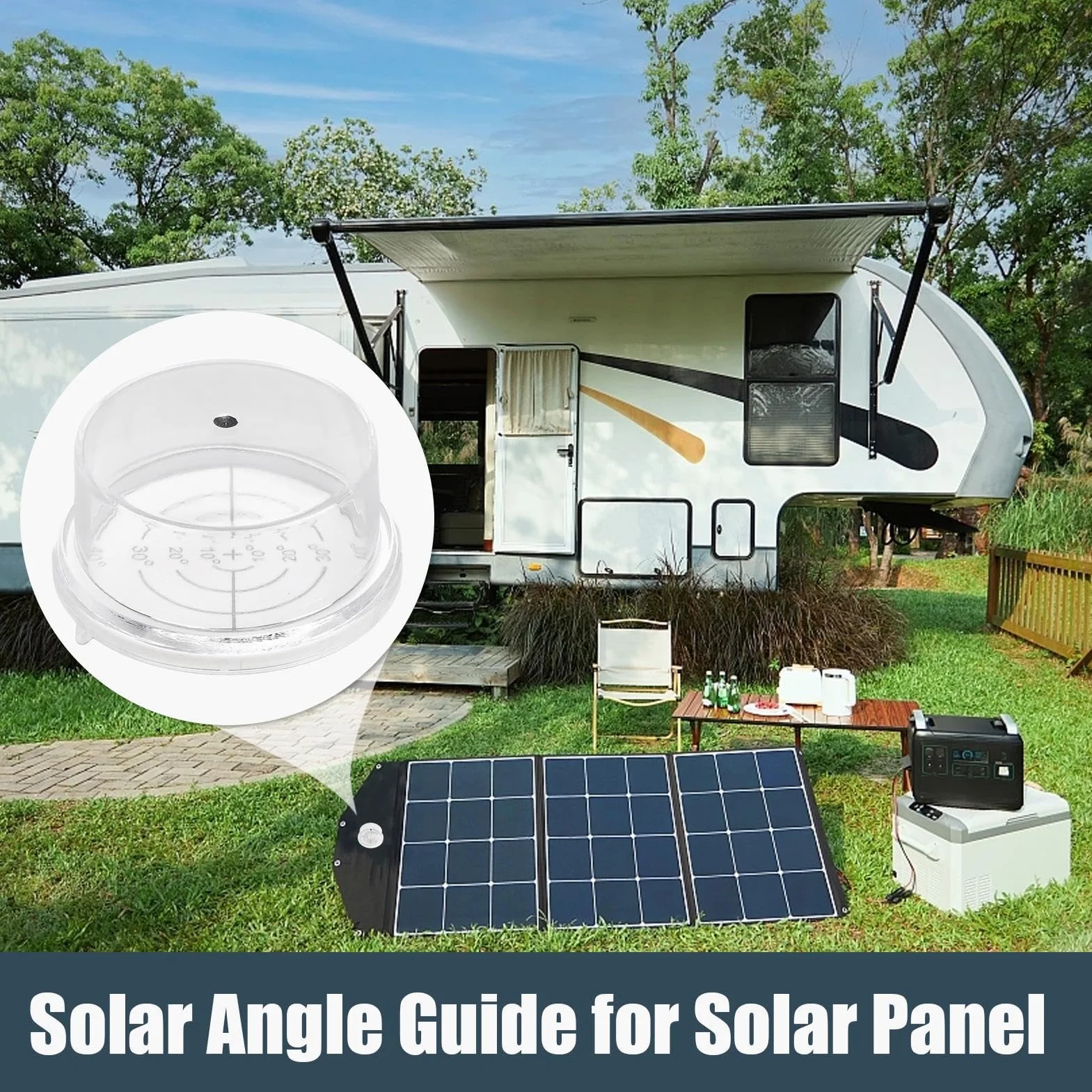 Rilevatore 'angolo del sole del pannello solare, inseguitore solare per pannelli solari | Guida per la ricerca 'angolo solare del pannello solare impermeabile,Strumento per la ricerca 'ang