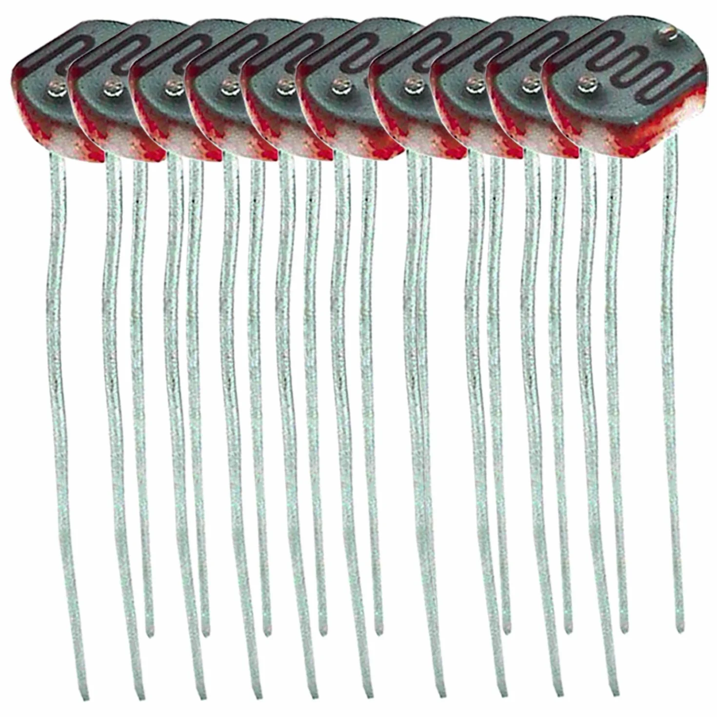 AZDelivery 10 pezzi diodi fotoresistenti 150V 5mm LDR5528 GL5528 5528 per Arduino