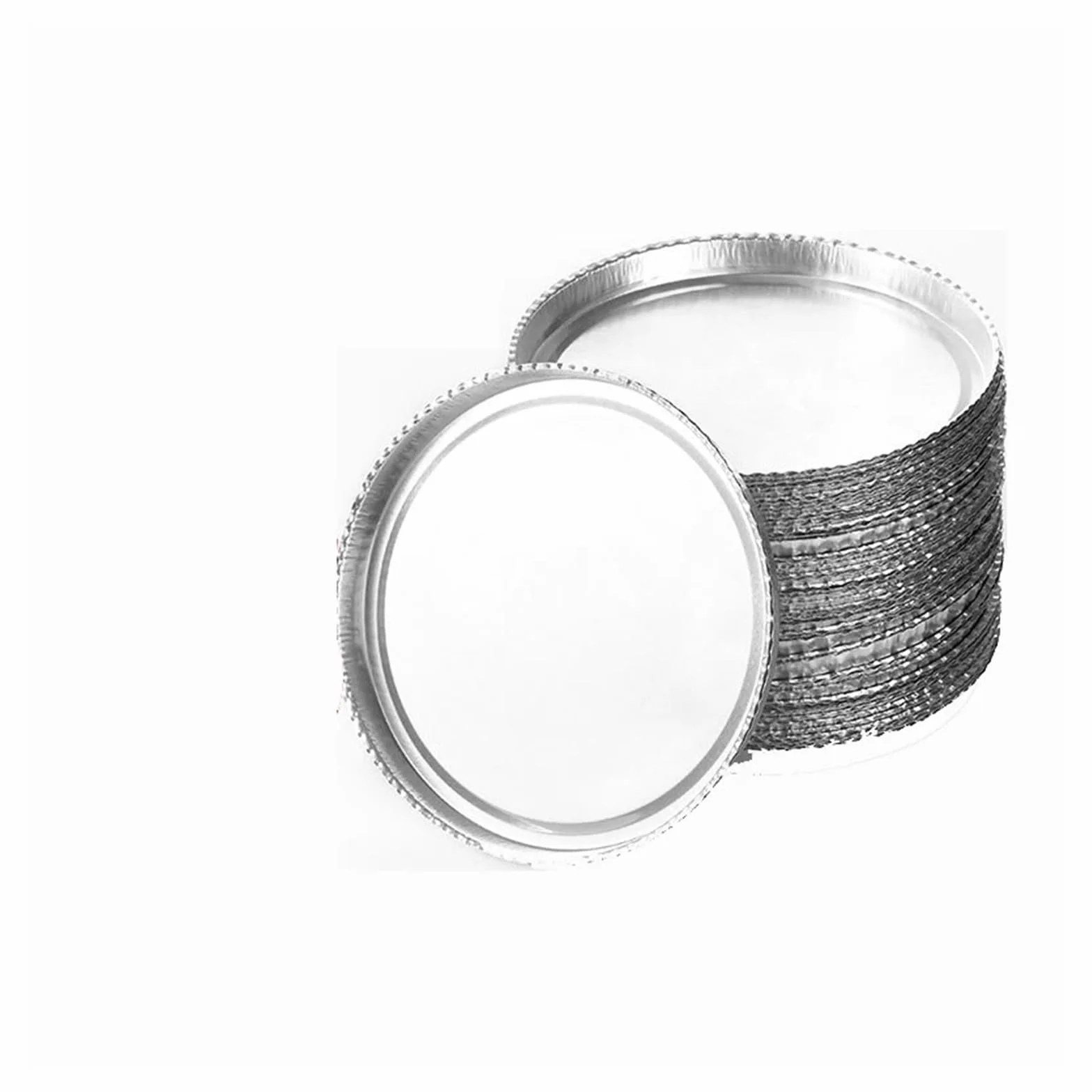 Piatto di pesata in foglio alluminio da laboratorio, piatto for campioni usa e getta for analizzatore umidità, diametro 50 pezzi/scatola, 90 mm,Alta Efficienza