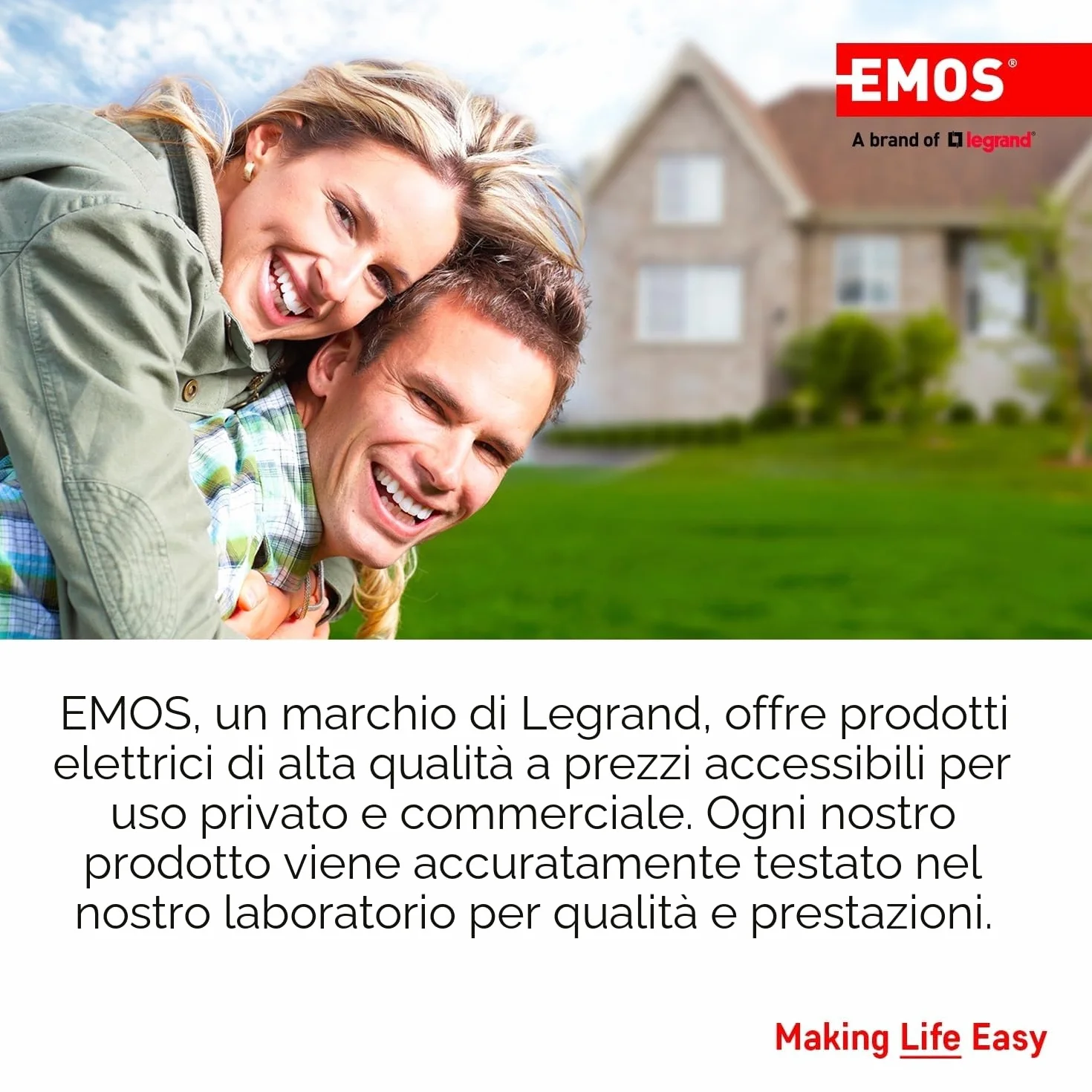 EMOS Termostato ambiente digitale, a parete portatile per sistemi di riscaldamento e raffreddamento, regolatore della temperatura per il controllo meccanico, cablato