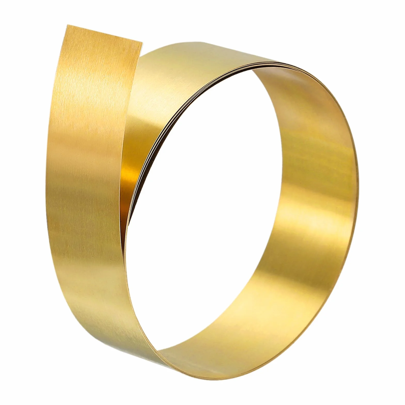 QUARKZMAN Ottone Foglio Rotolo, Metallo Lamina Piastra 1000mm x 25mm x 0,4mm Foglio di Ottone Piastra in Ottone Lamiera Sottile Fogli di Rame per Sbalzo